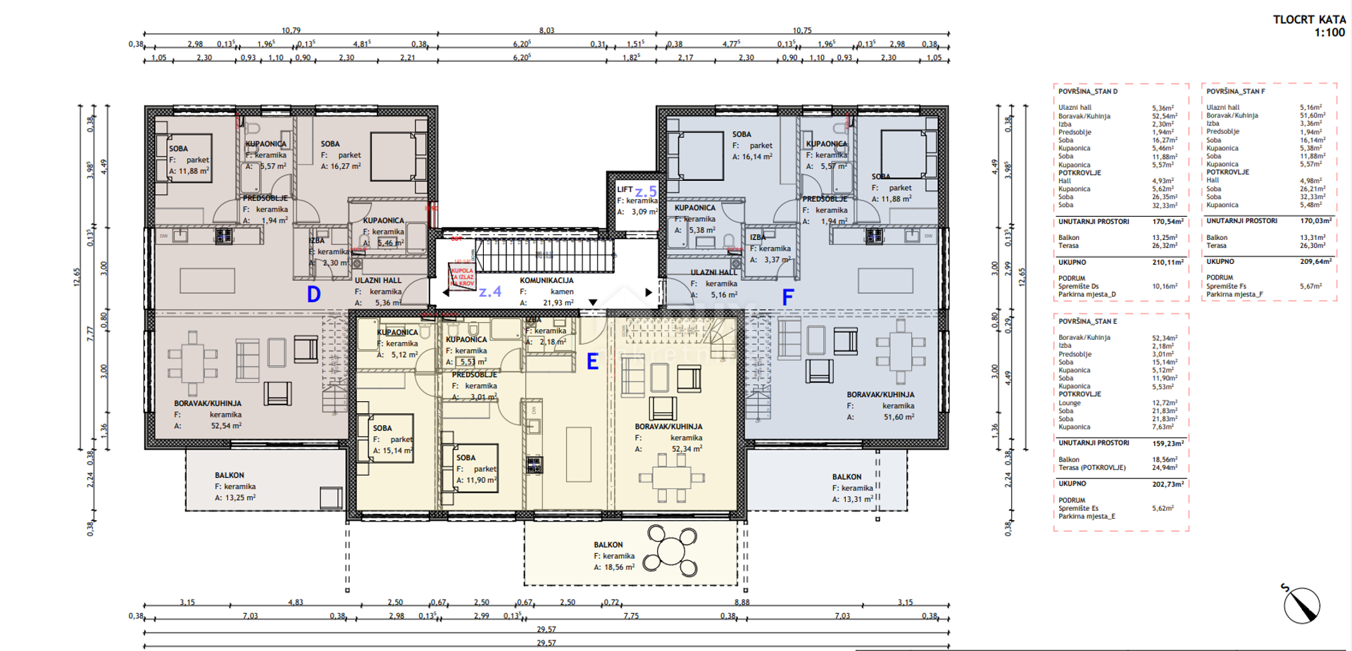 Kondominium w Rovinj, Istarska Zupanija 11068716