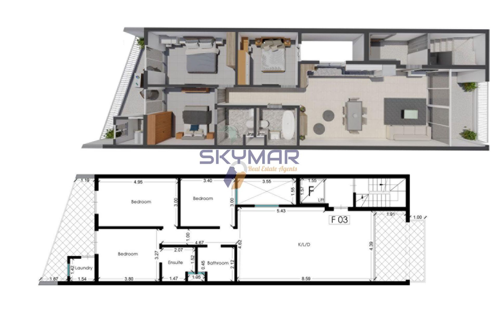 Kondominium w Xewkija, Xewkija 11069453