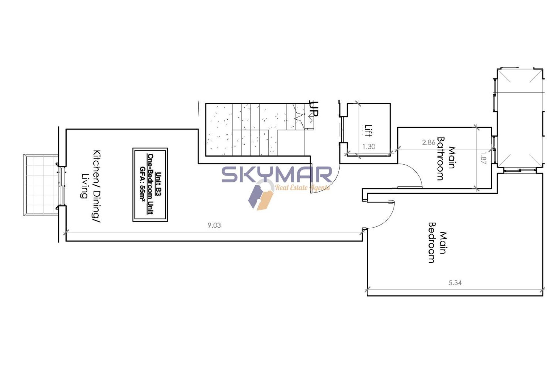 Kondominium w Senglea, Wyspa 11069653