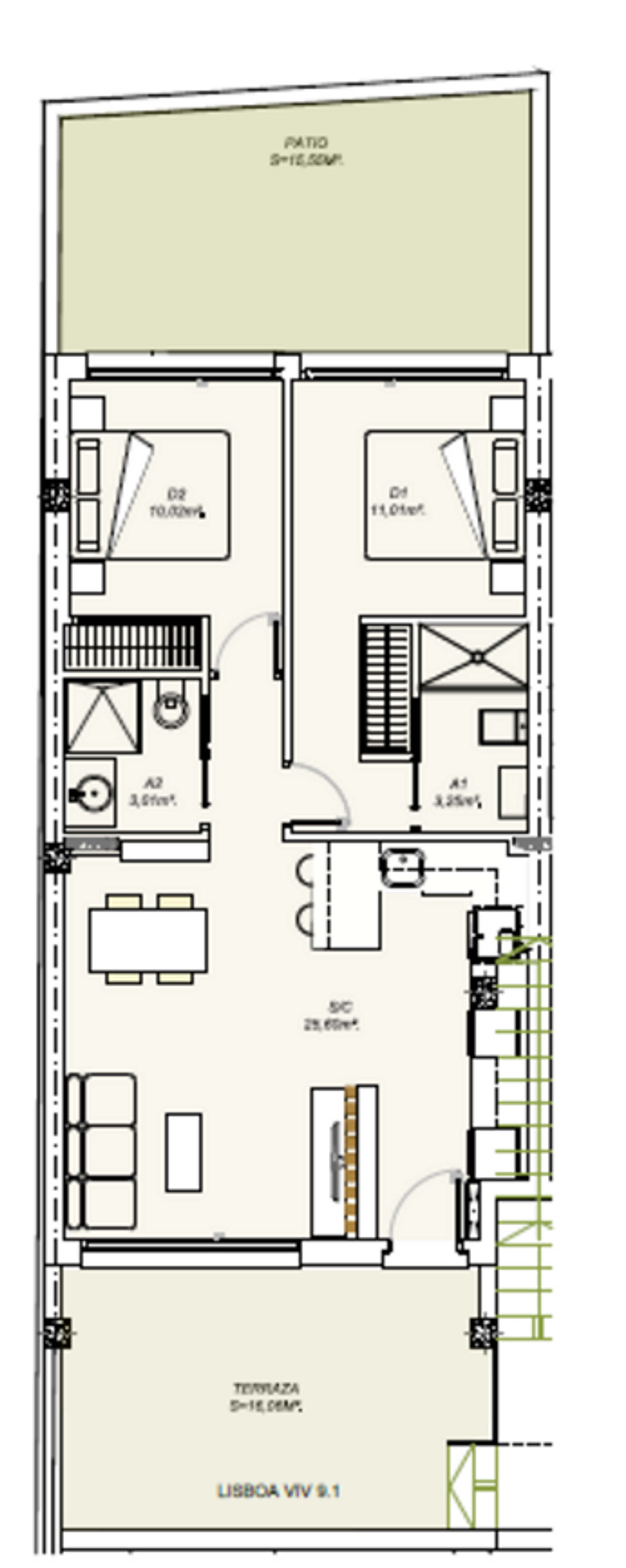 Kondominium w Las Beatas, Región de Murcia 11086331