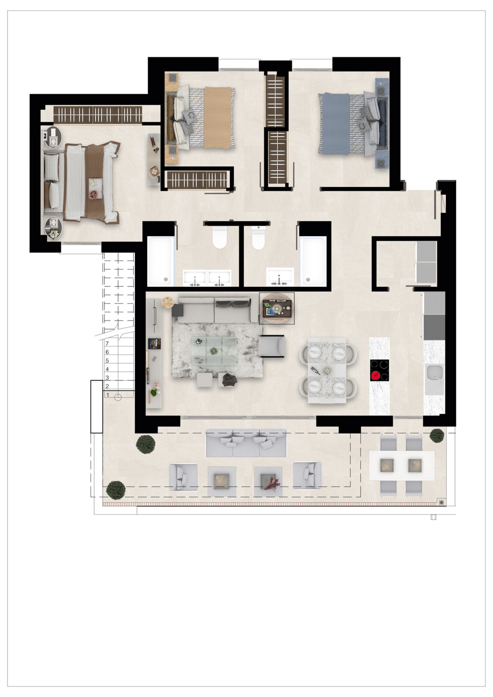 Condominium in Las Lagunas de Mijas, Andalucía 11092004