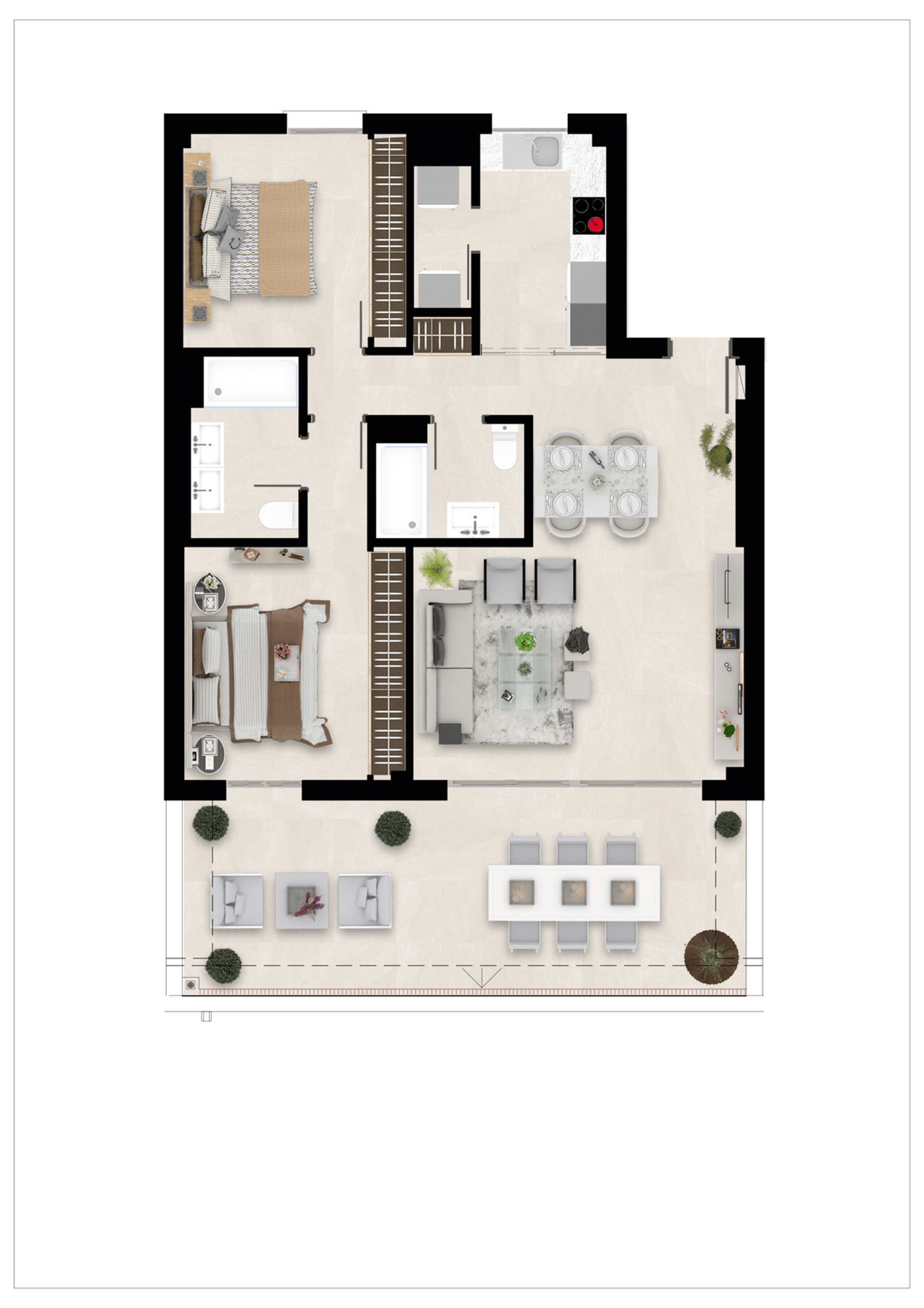 Condominium in Las Lagunas de Mijas, Andalucía 11092004