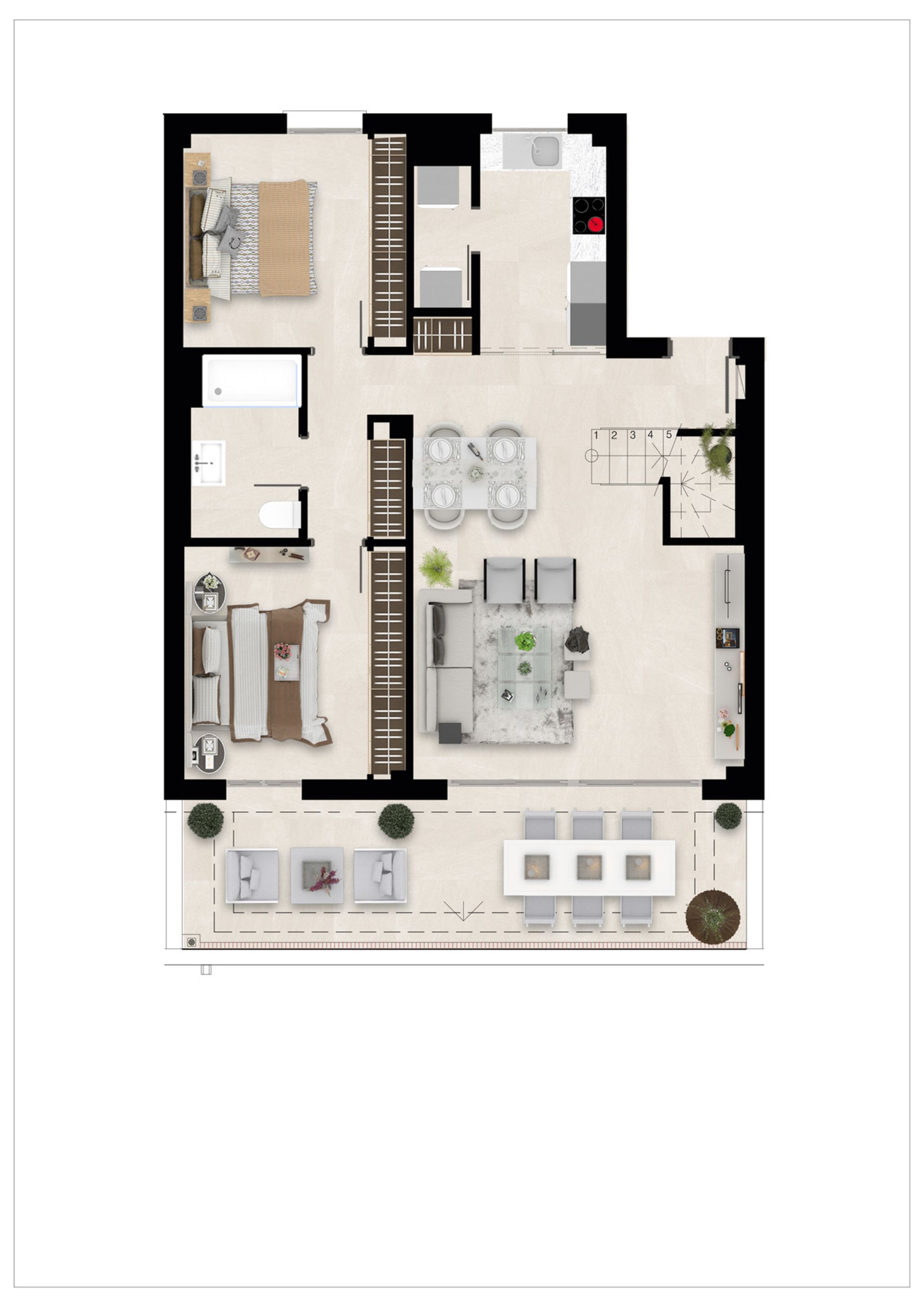 Condominium in Las Lagunas de Mijas, Andalucía 11092004