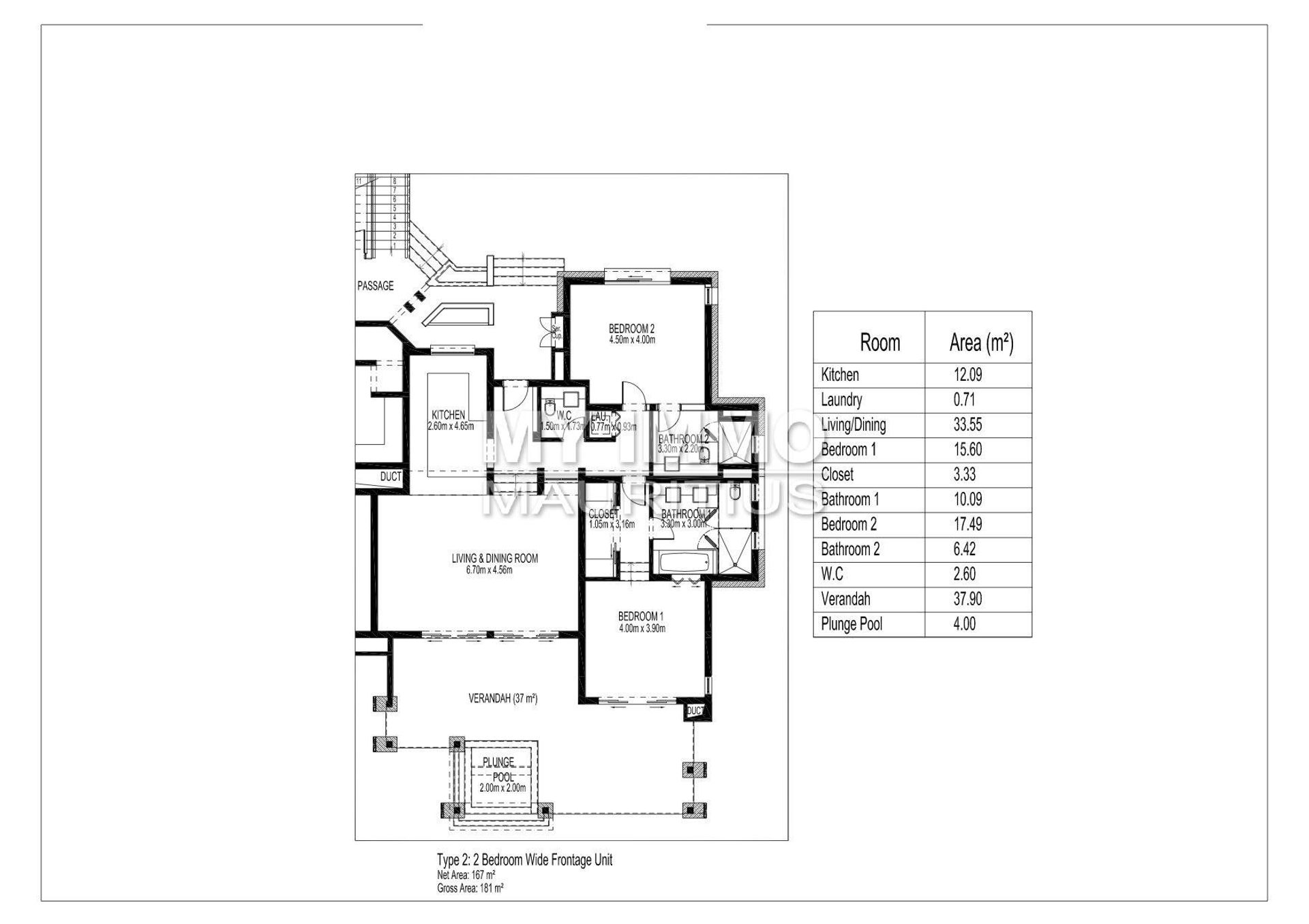 Kondominium di Beau Champ, Flacq 11093435