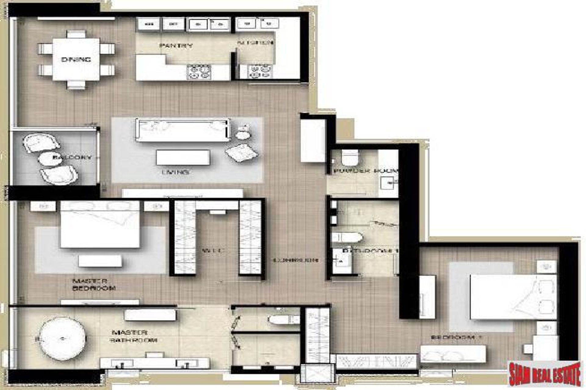 Kondominium di , Krung Thep Maha Nakhon 11096472