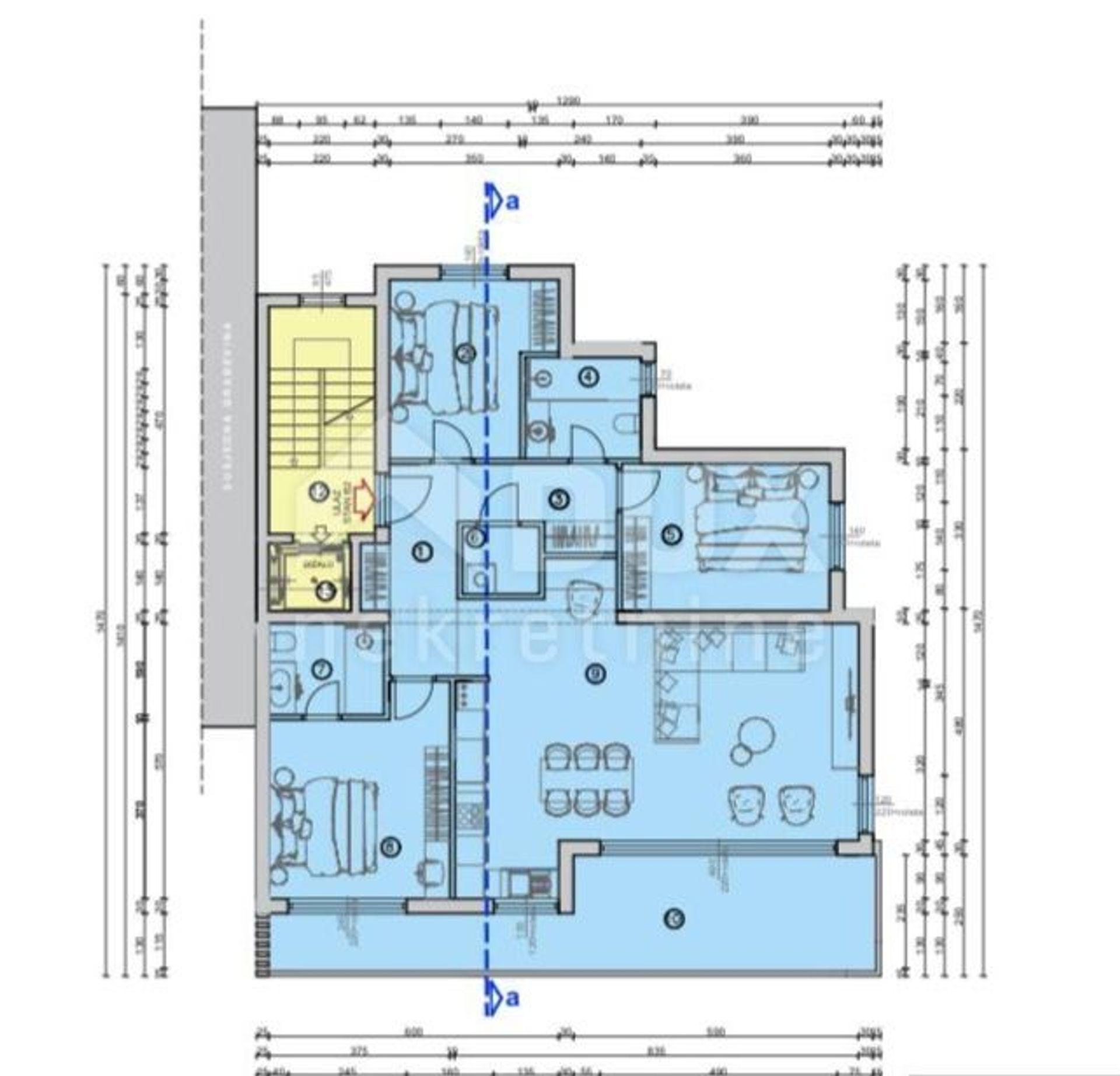 Condominium dans Kostrena, Primorsko-Goranska Zupanija 11098267