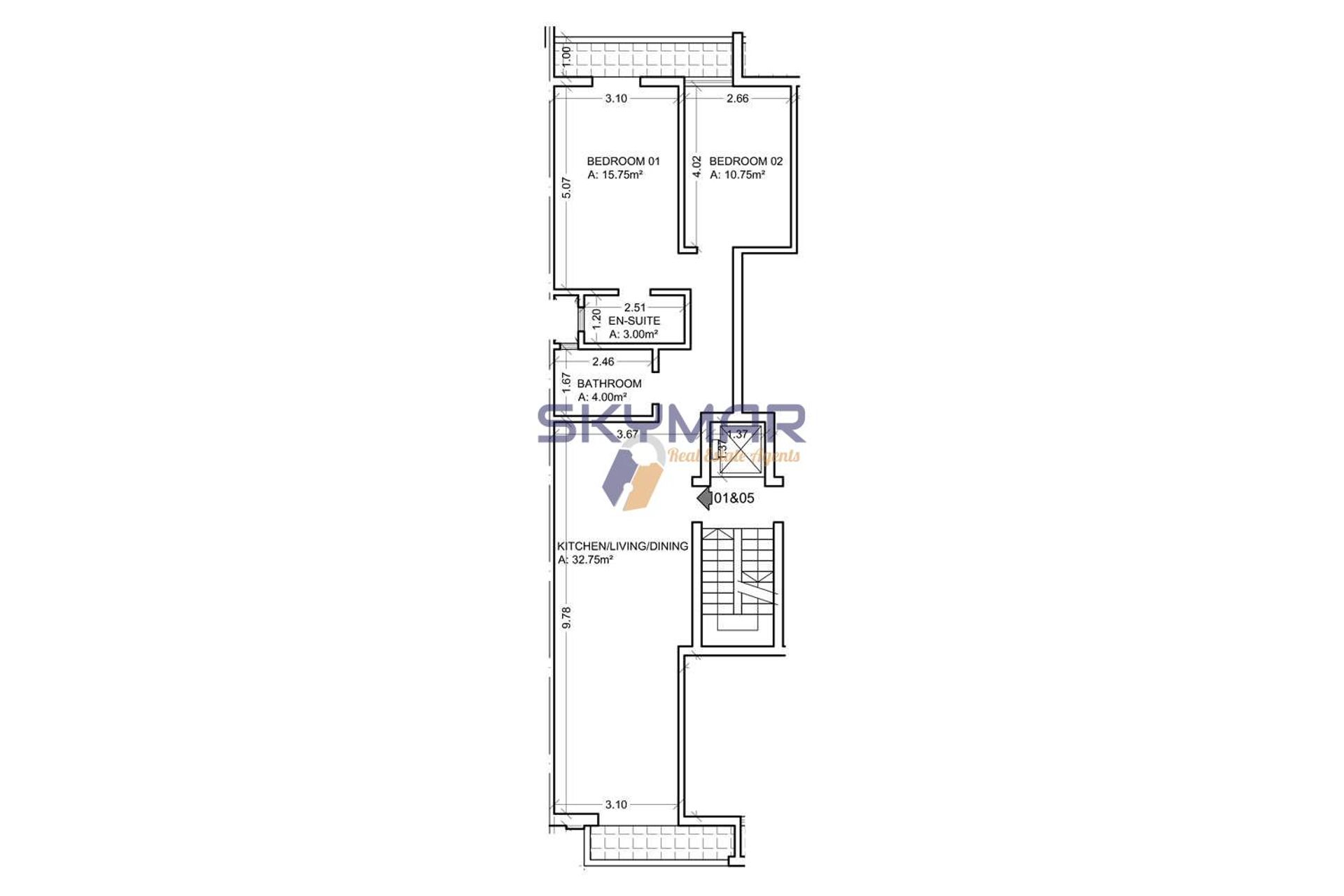 Condominium dans Ikline, Ikline 11100370