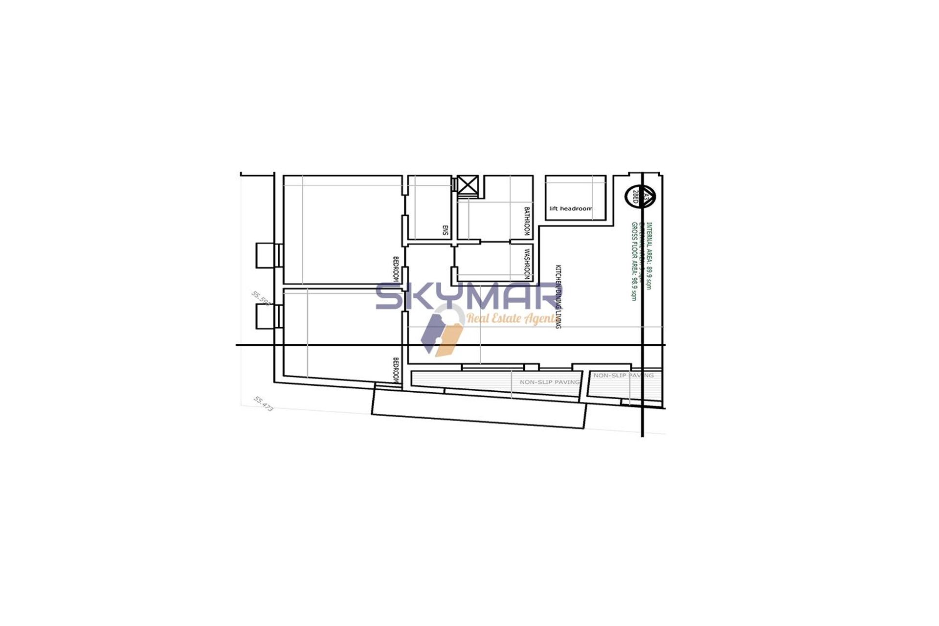 Kondominium w L-Imbordin, San Pawl il-Bahar 11100896