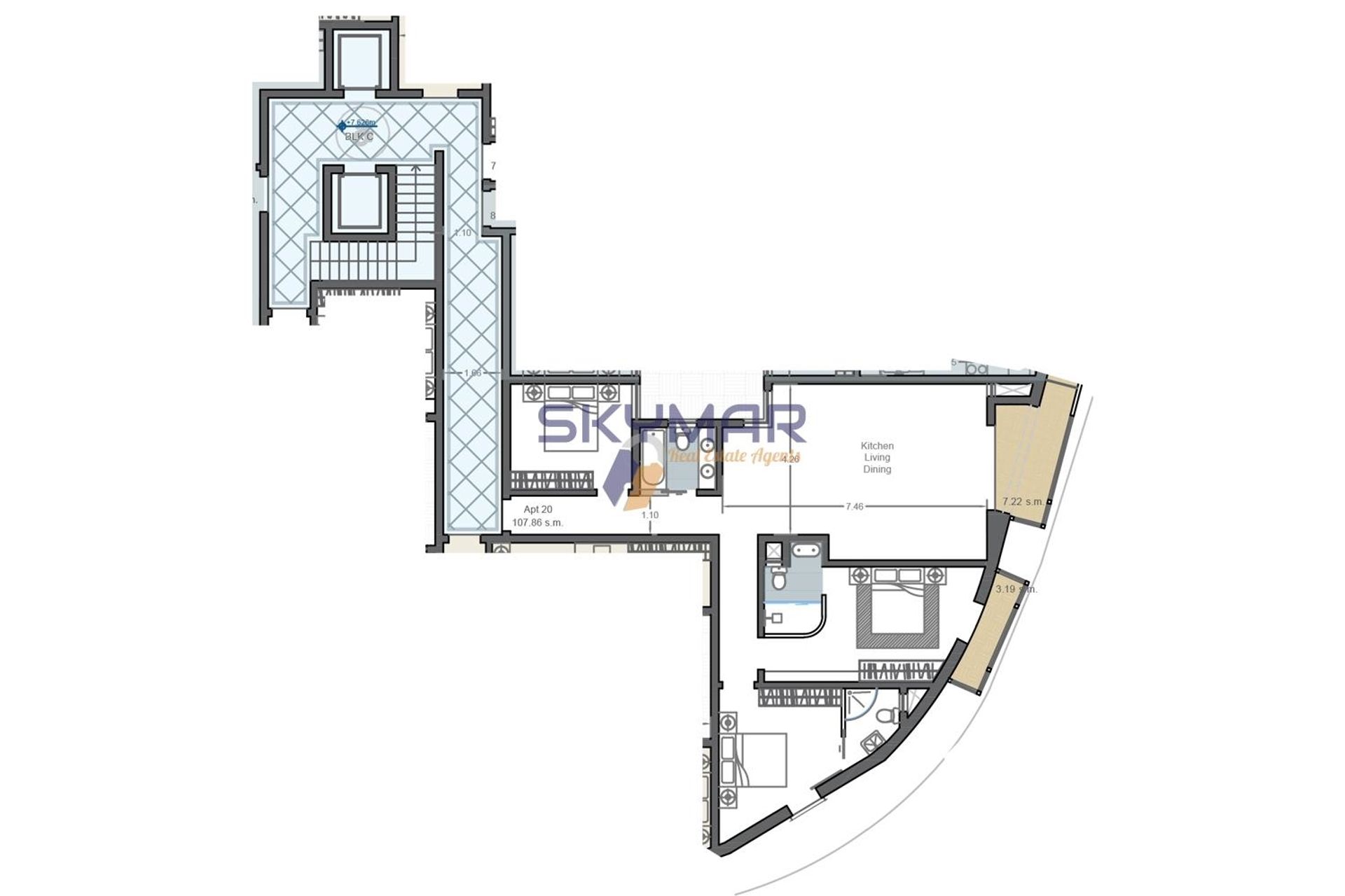 Condominium dans Balzán, Balzán 11101945