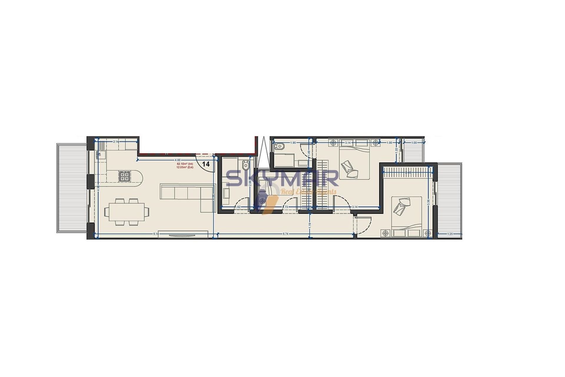 Condominio en , Wales 11102681