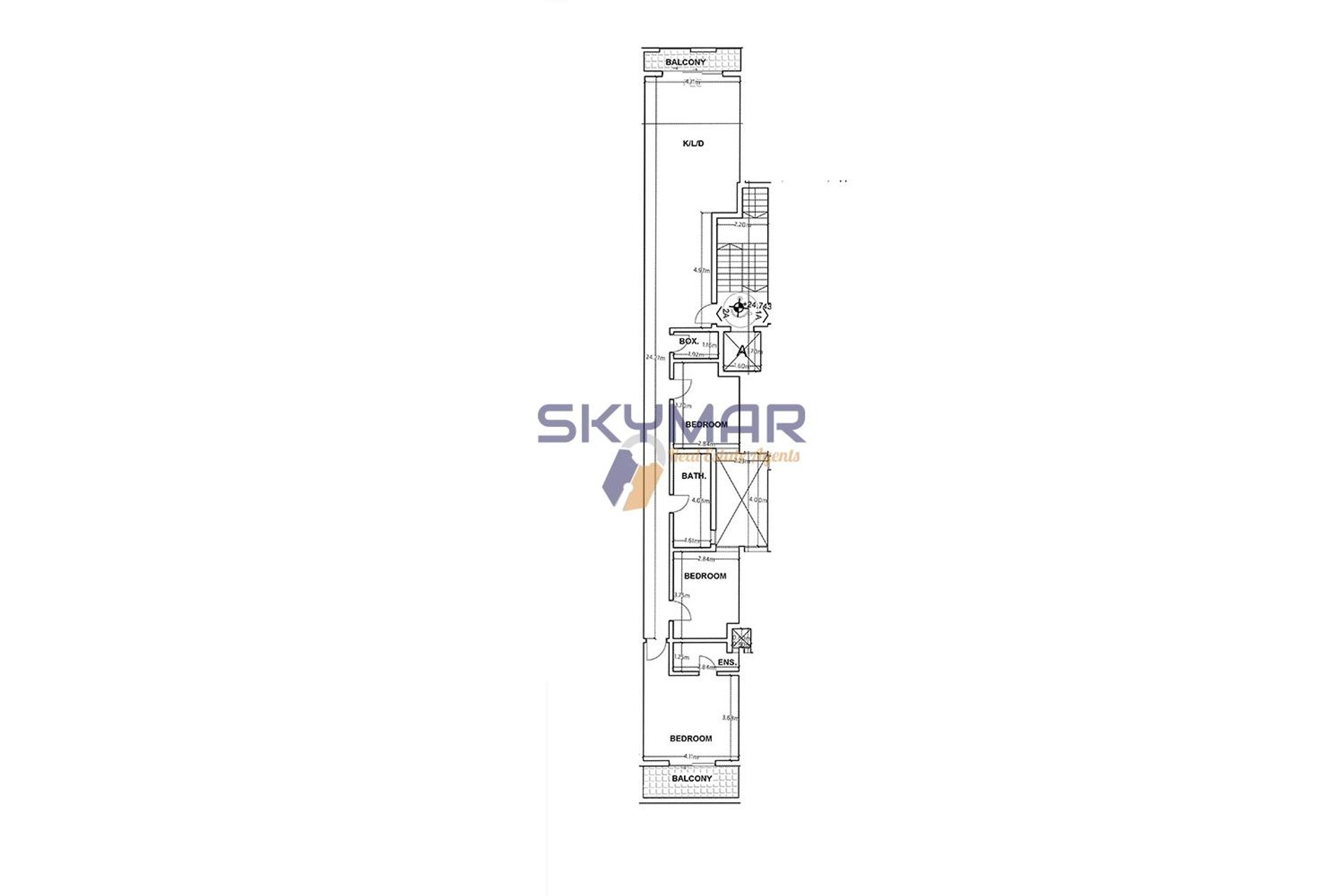 Kondominium w Ta' Brared, San Pawl il-Bahar 11102828