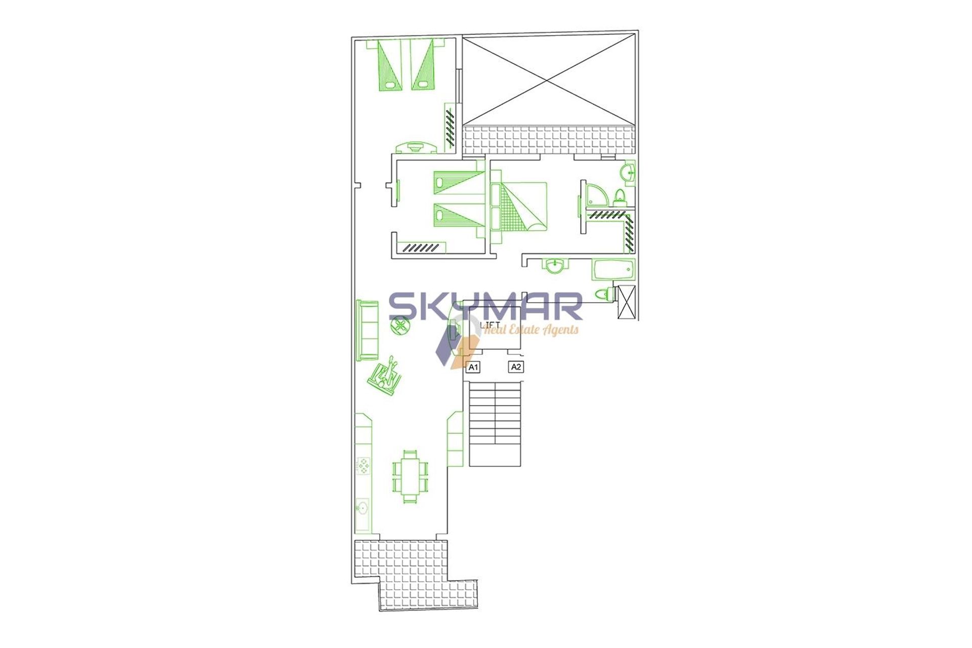 Kondominium w Fgura, Fgura 11103442