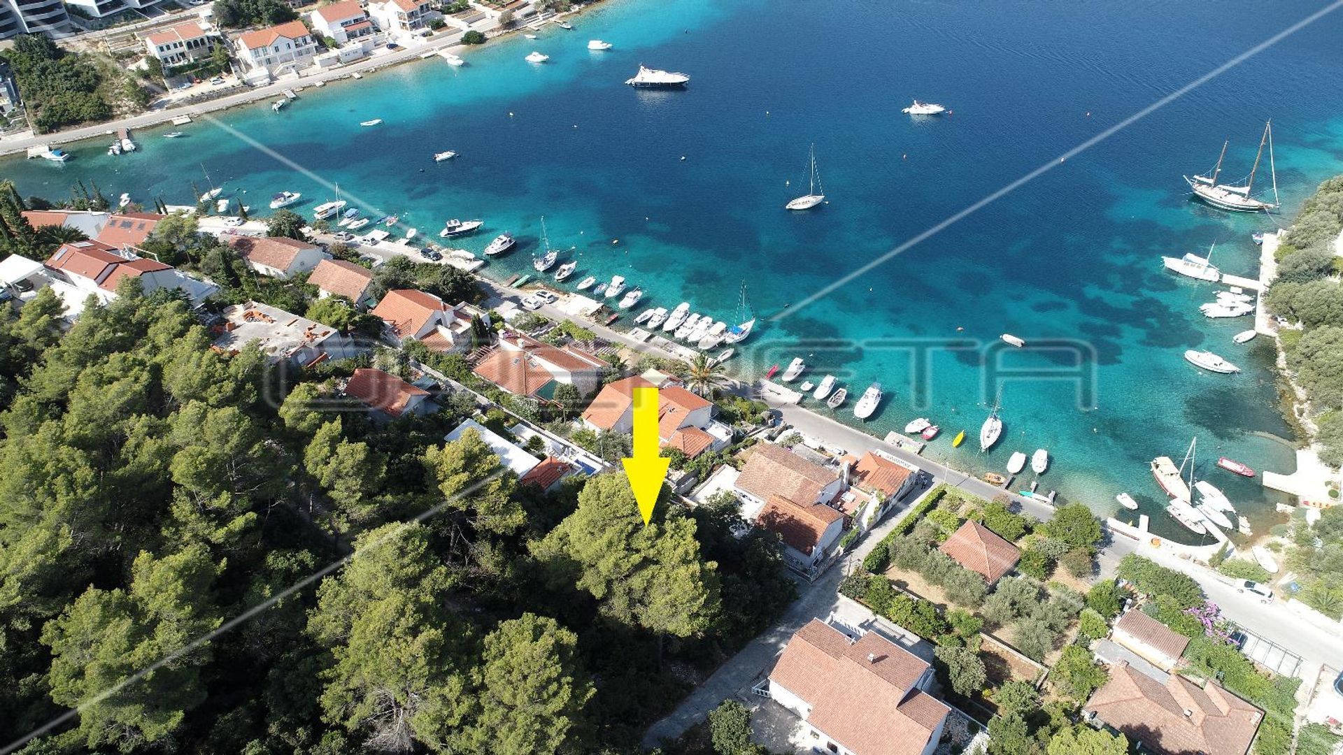 भूमि में Korcula, Dubrovacko-Neretvanska Zupanija 11108487