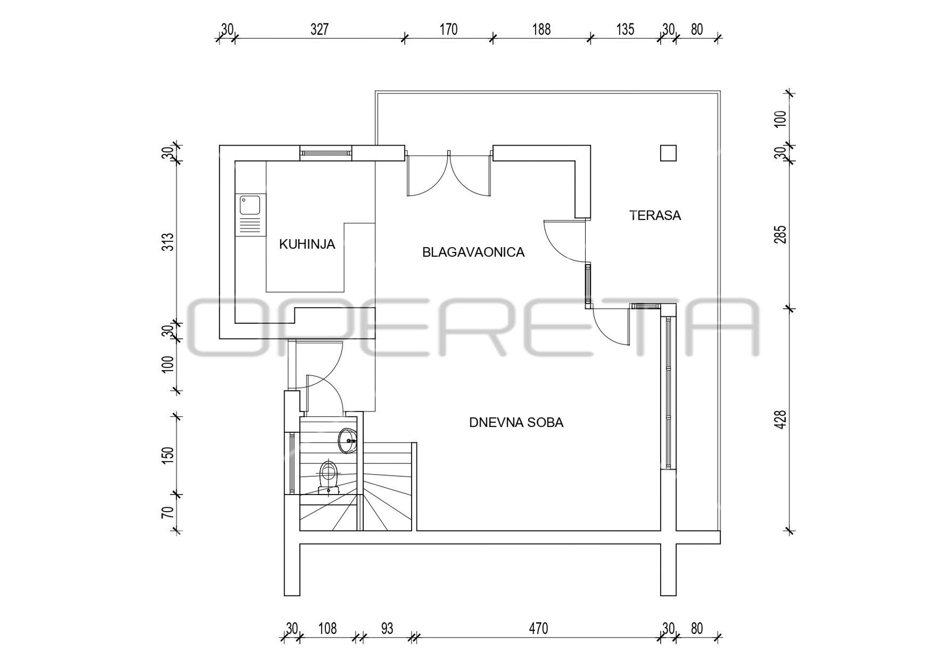 Condominium in Zagreb,  11108588