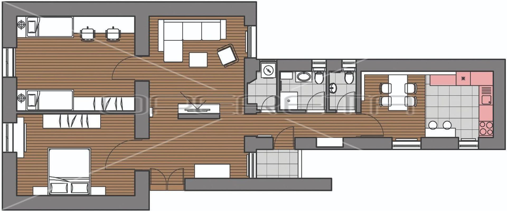 Condominium in Zagreb,  11108609