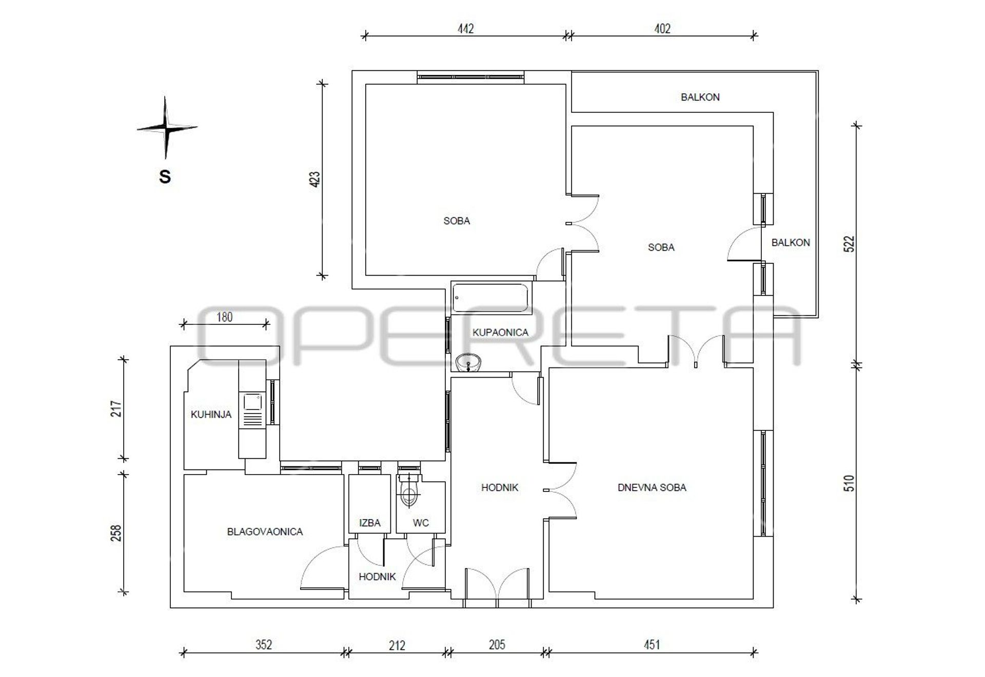 Condominio en Zagreb,  11108764