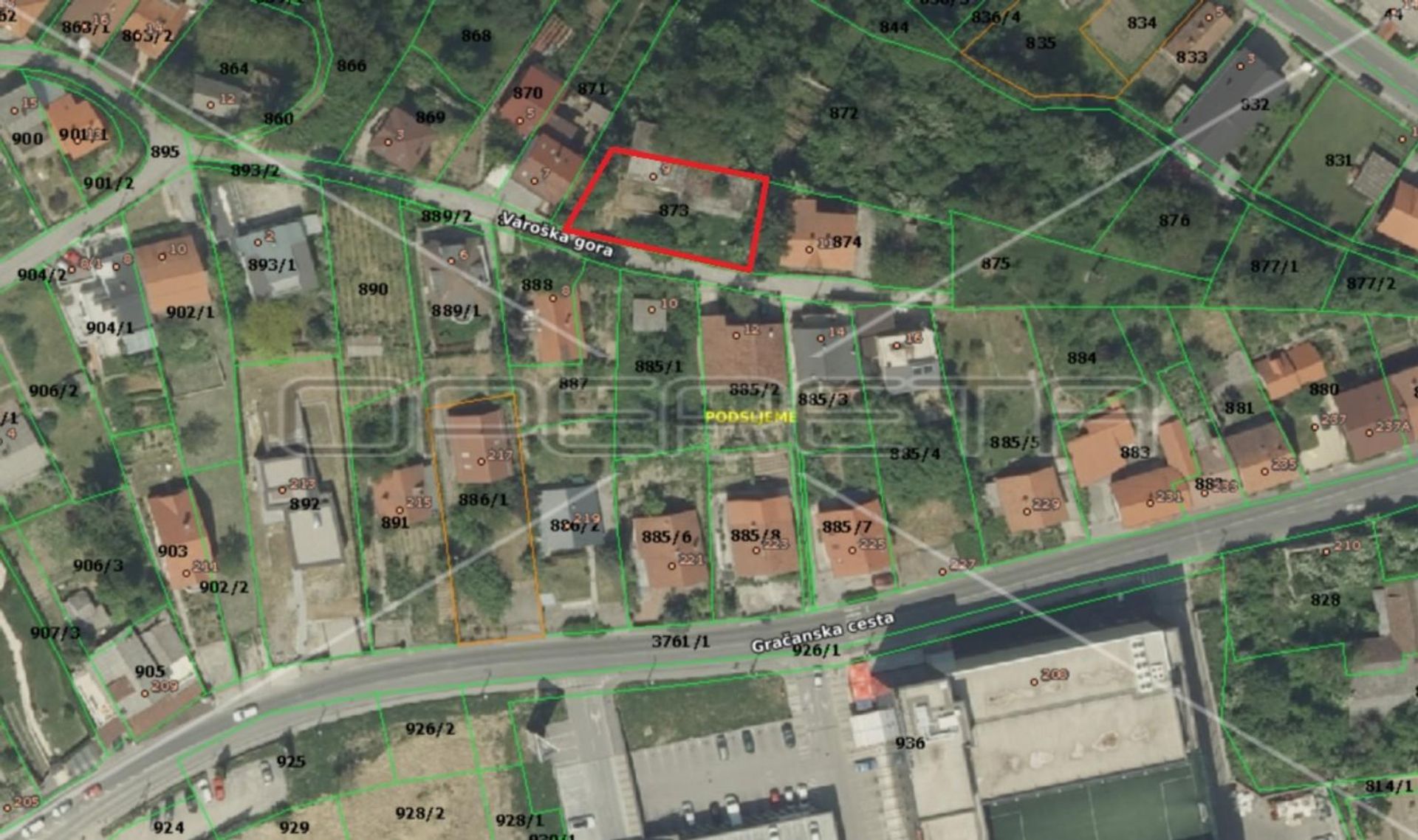 Land in Crna Voda, Zagreb, Grad 11108915