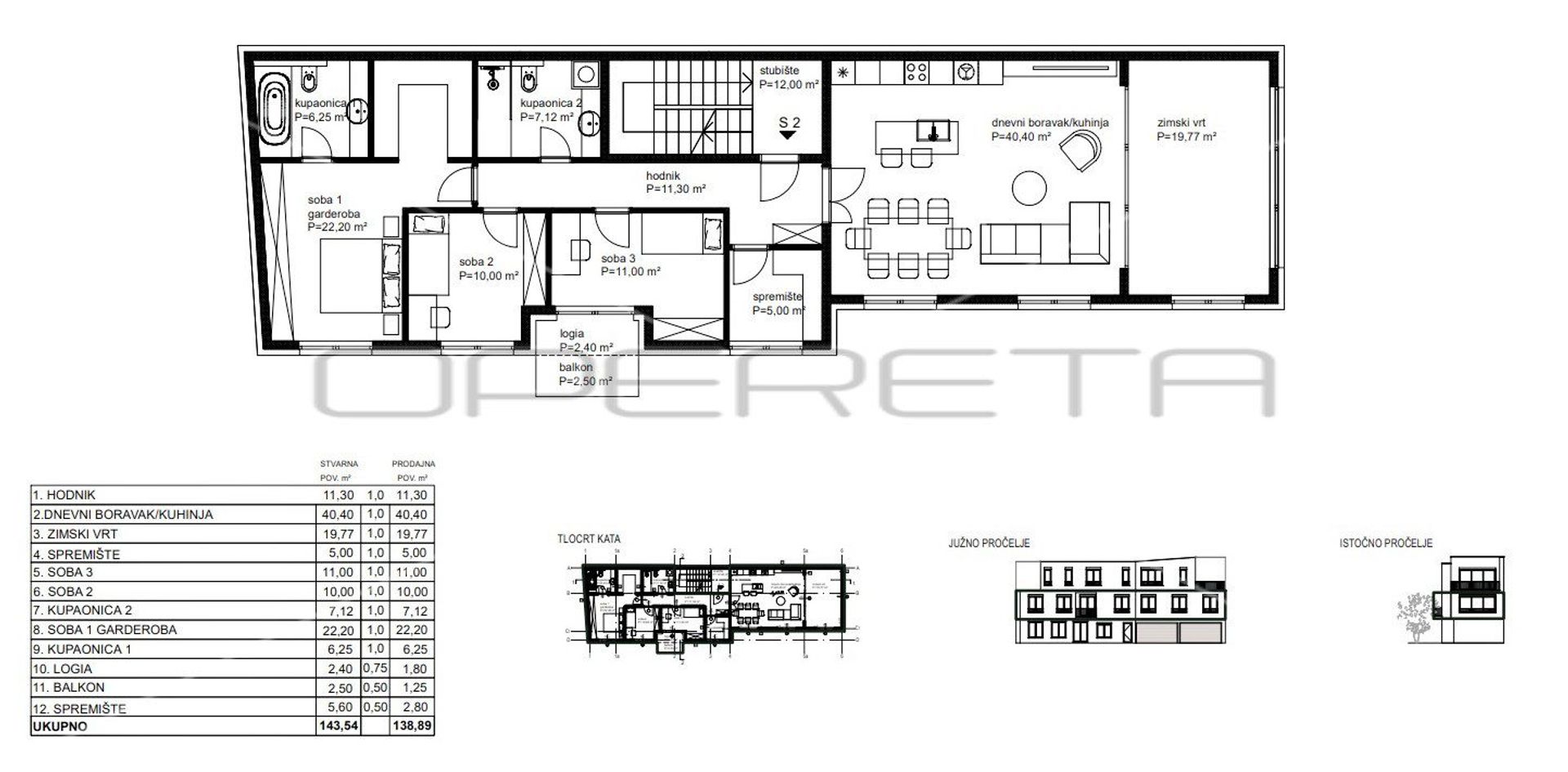 Condominio en Vrapce, Zagreb, Graduado 11108981