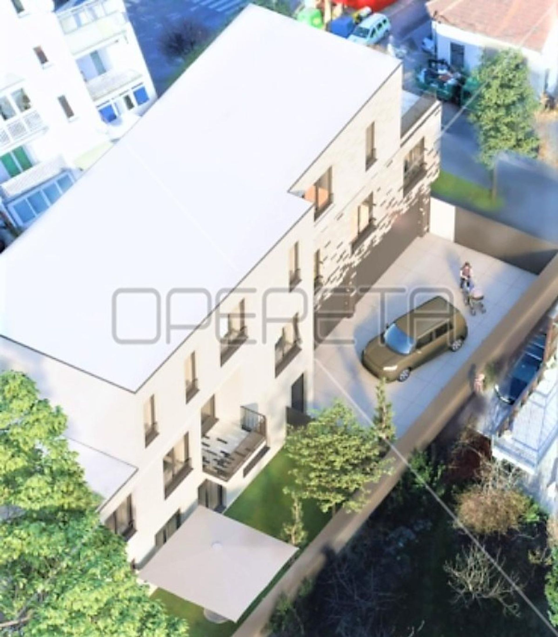 Condominio en Vrapce, Zagreb, Graduado 11108981