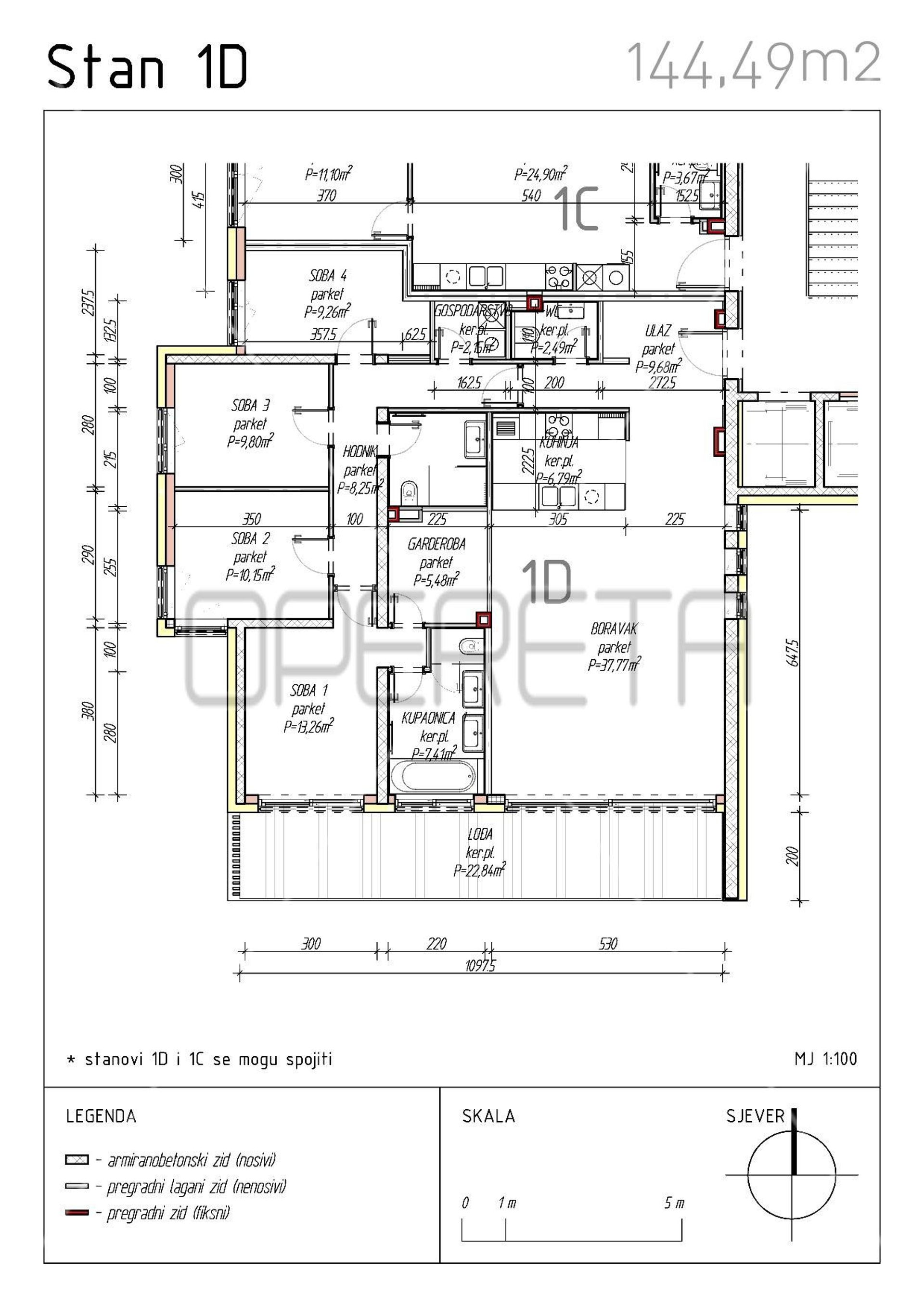 عمارات في زغرب, زغرب، جراد 11109028