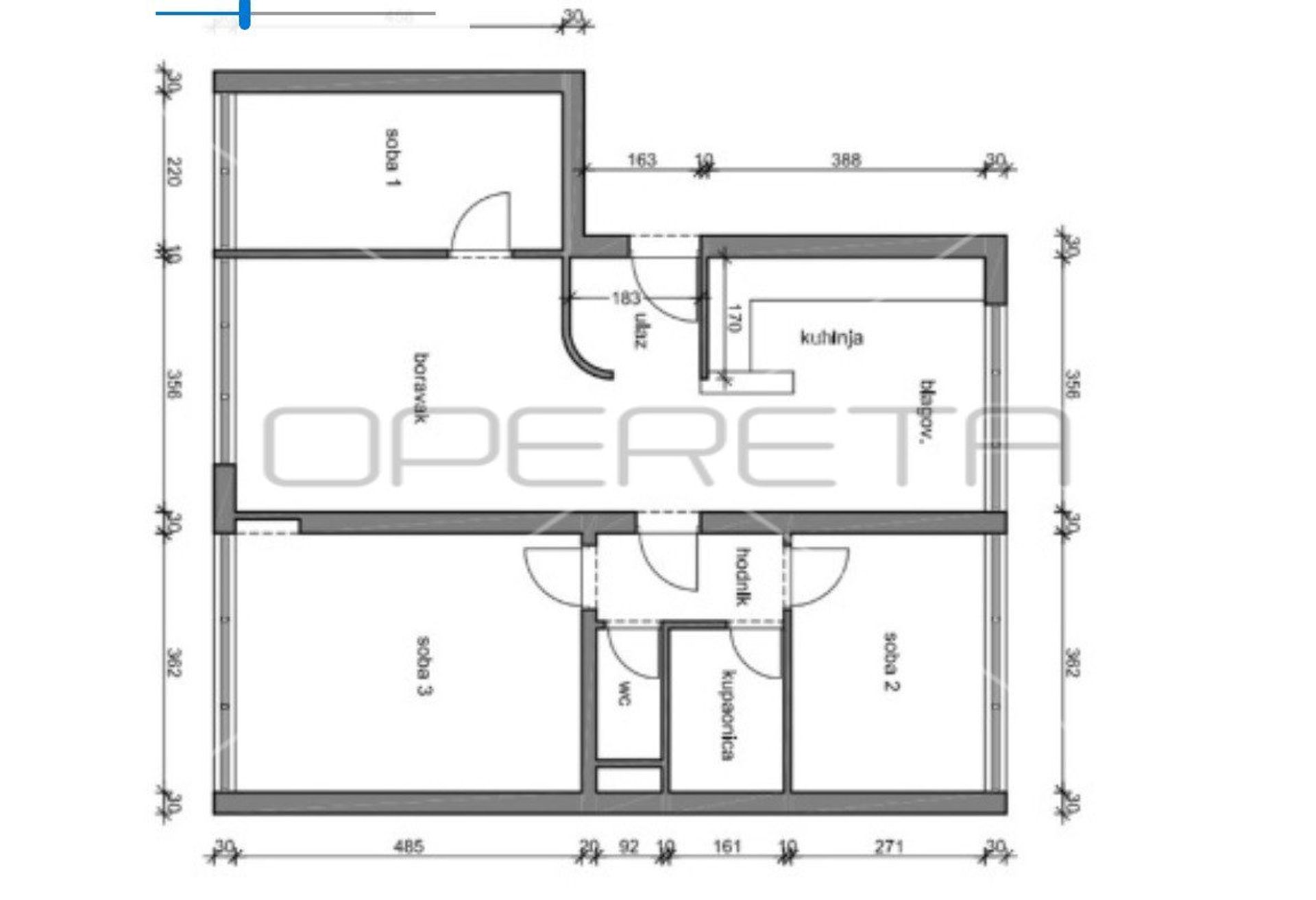 Condominium in Zagreb,  11109191