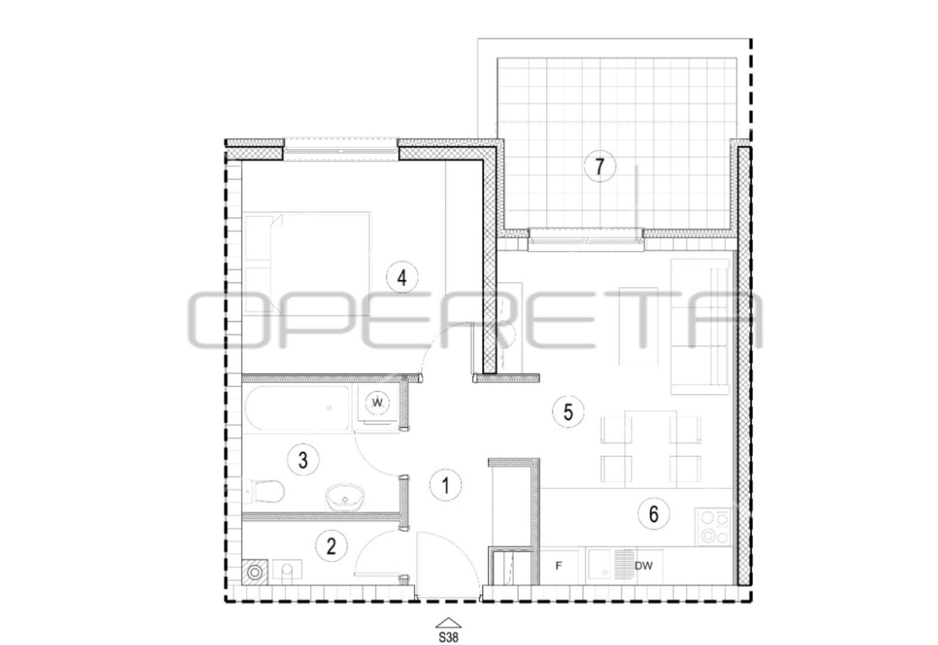 Condominio en Hrelicí, Zagreb, Graduado 11109197