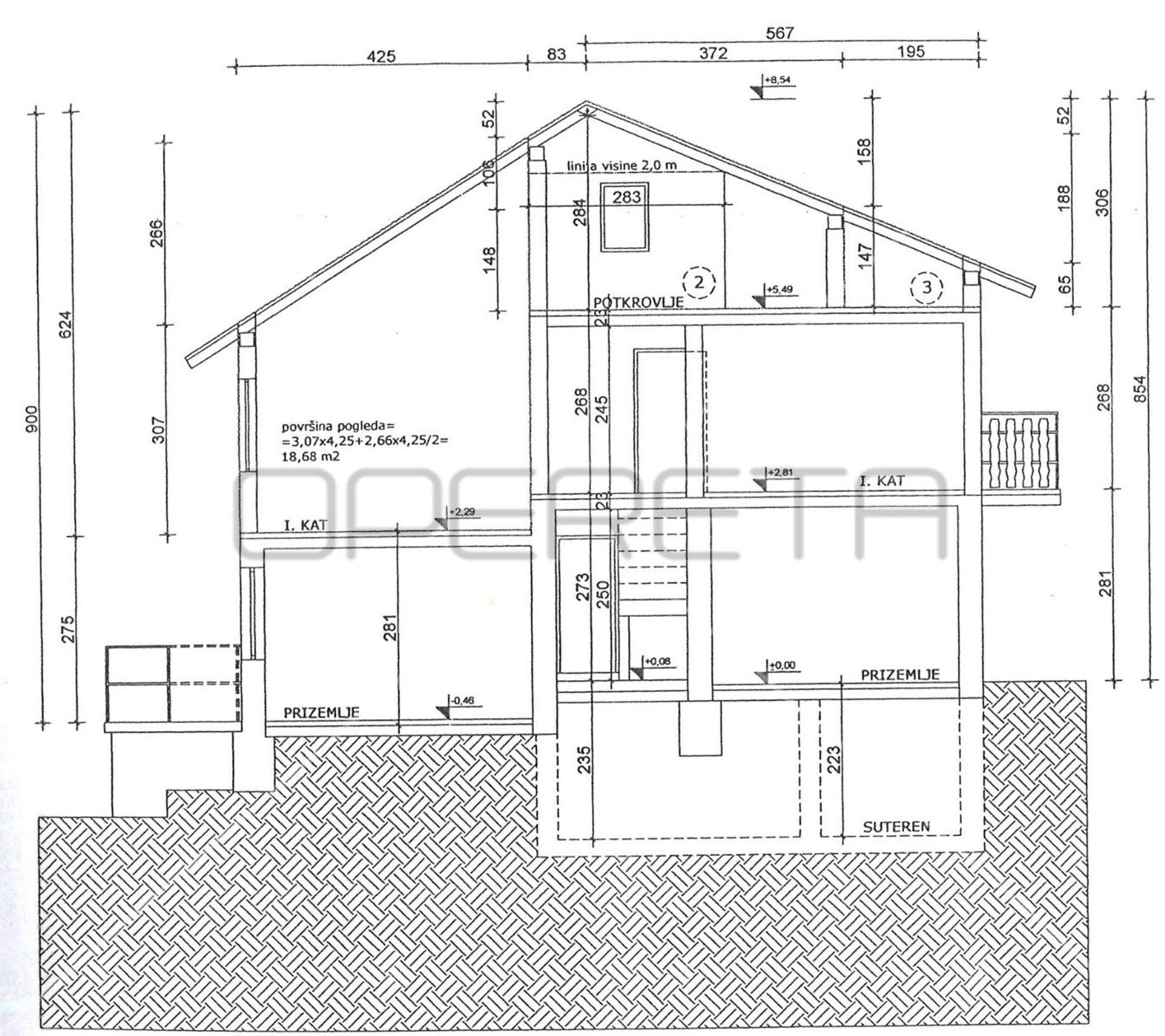 Rumah di Sestin, Zagreb, Lulusan 11109203