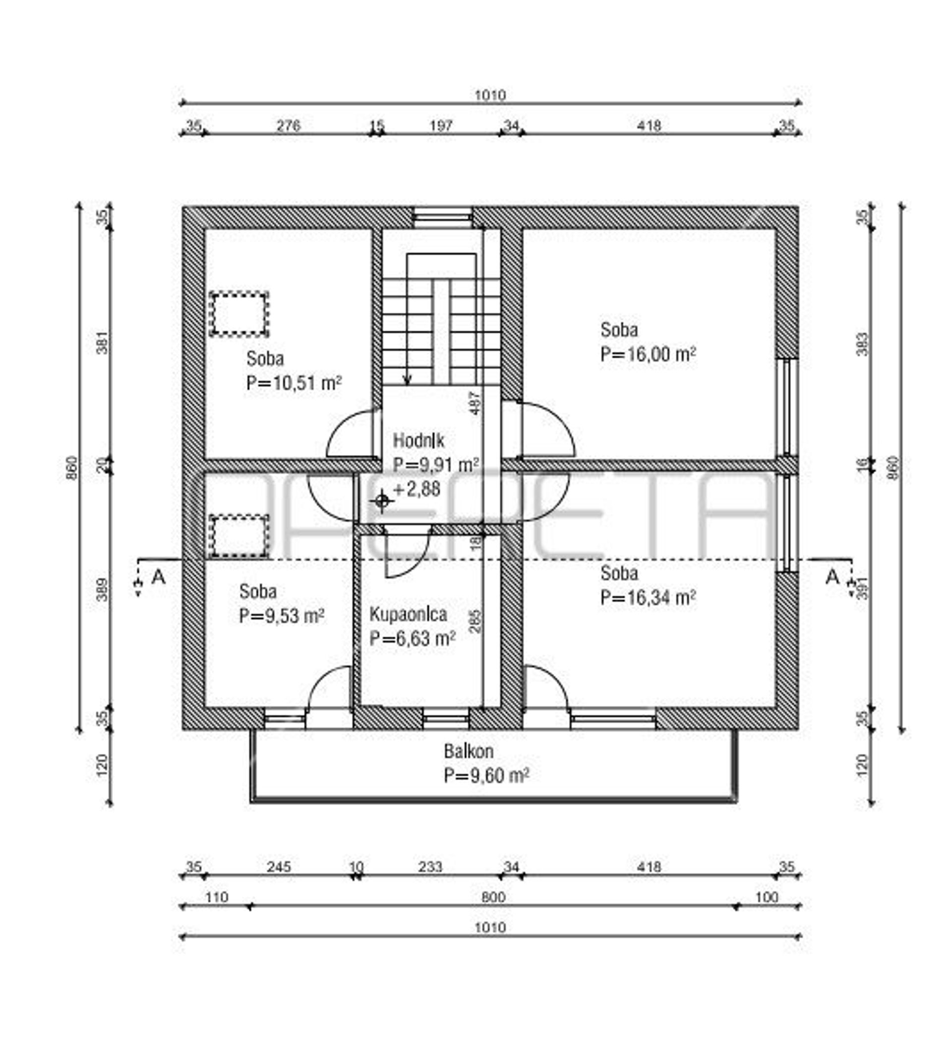 rumah dalam Zagreb,  11109350