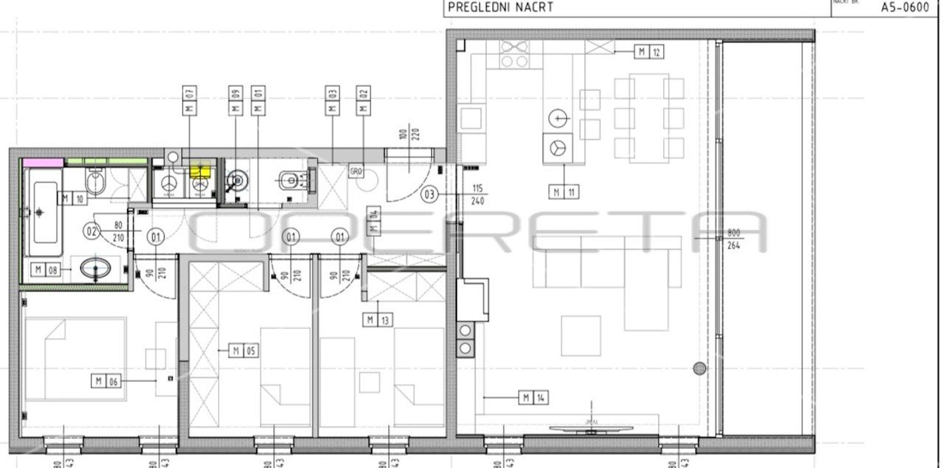 Condominio en Zagreb,  11109354