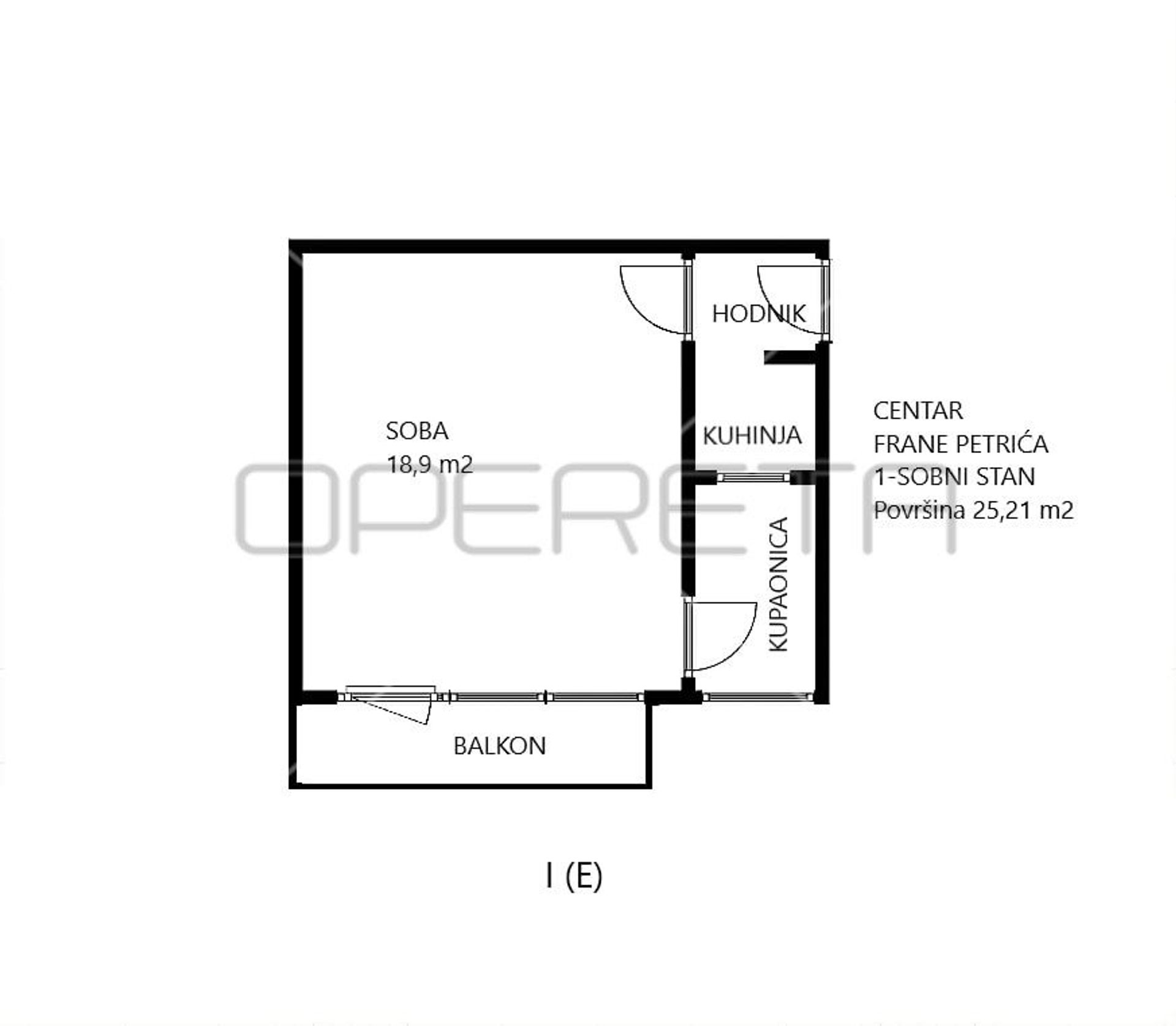 Condominium in Zagreb, Zagreb, Grad 11109440