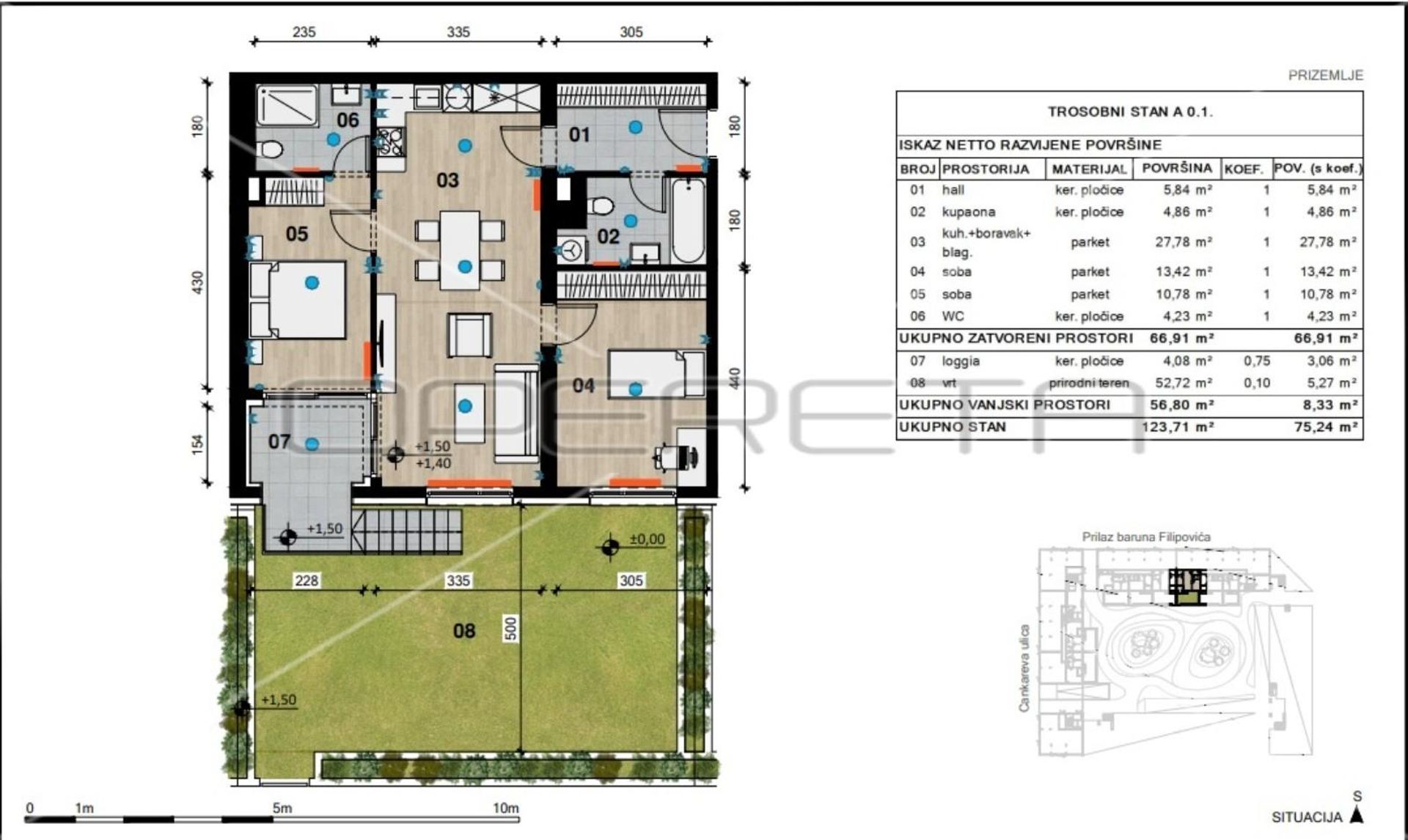 Condominium dans Bijenik, Zagreb, Grad 11109463