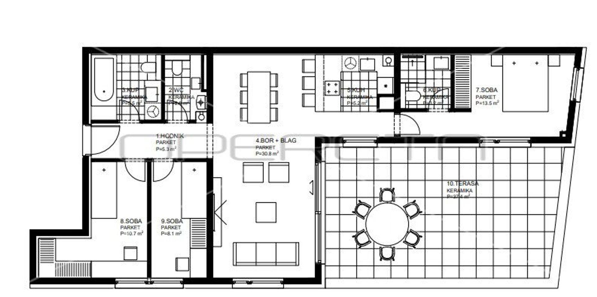 Condominium dans Zapresic, Zagrebacka Zupanija 11109537