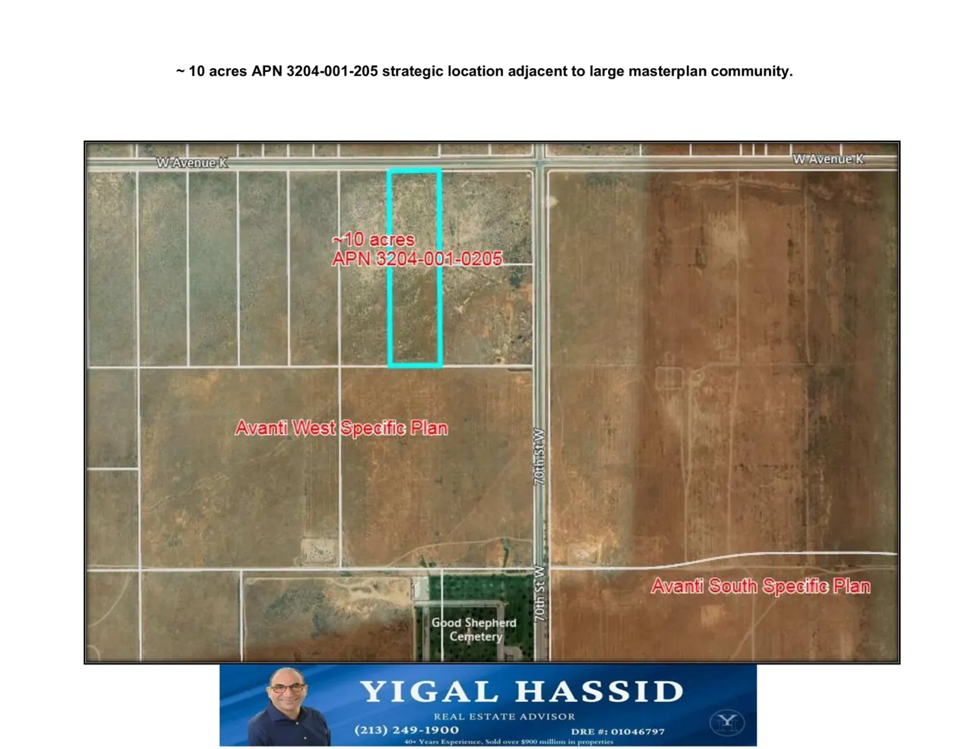 Land in Sunrise, 5119 East Avenue L 11113779