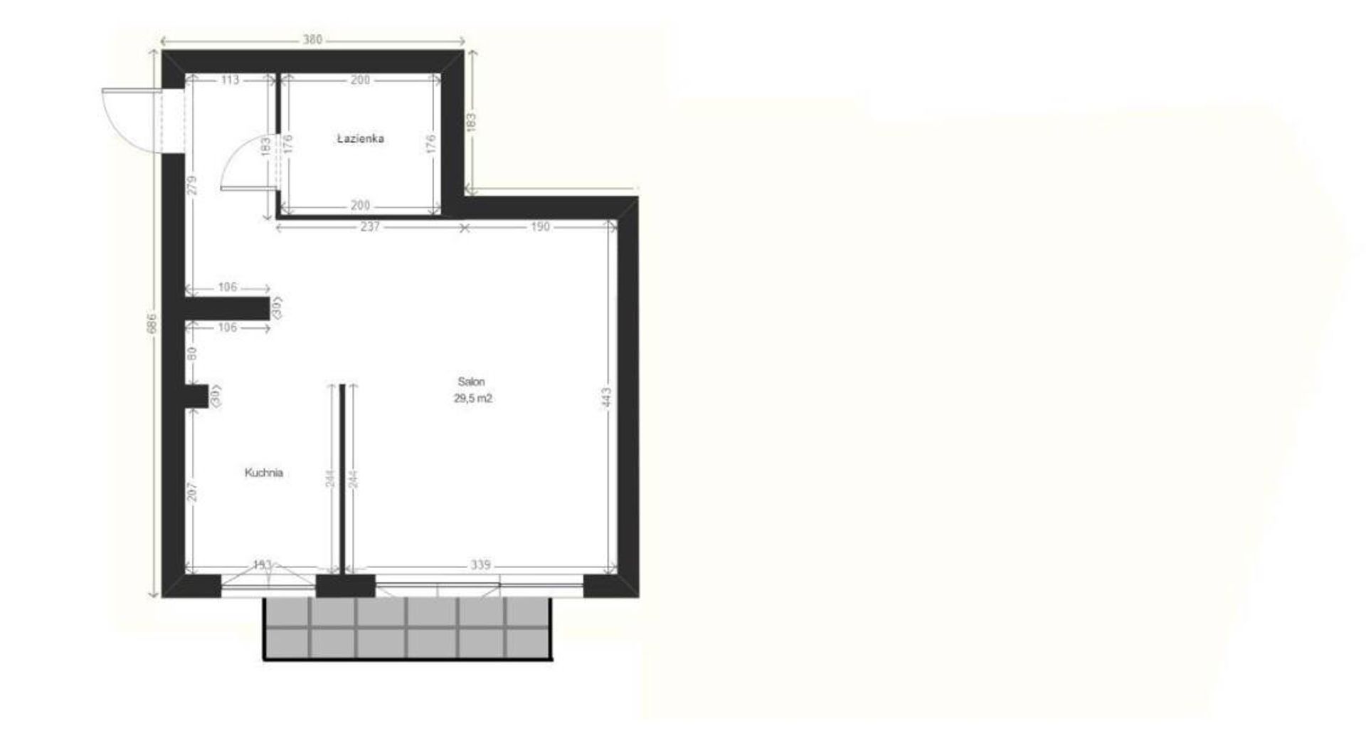 Condominio nel Cracovia, Małopolskie 11117417