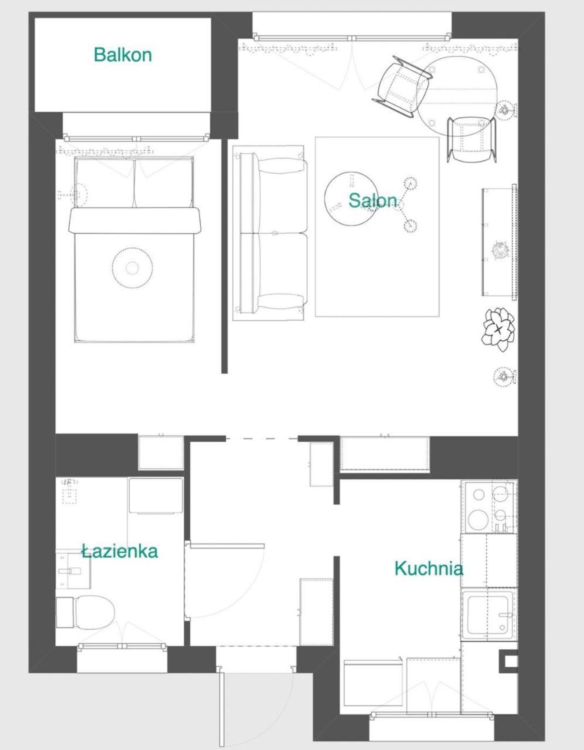 Condominium in Warschau, Mazowieckie 11117431