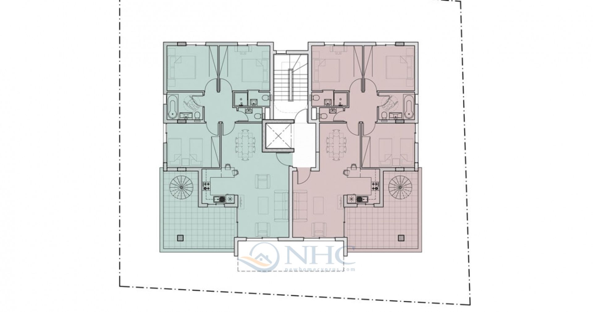 Condominium in Mesa Geitonia, Lemesos 11118843