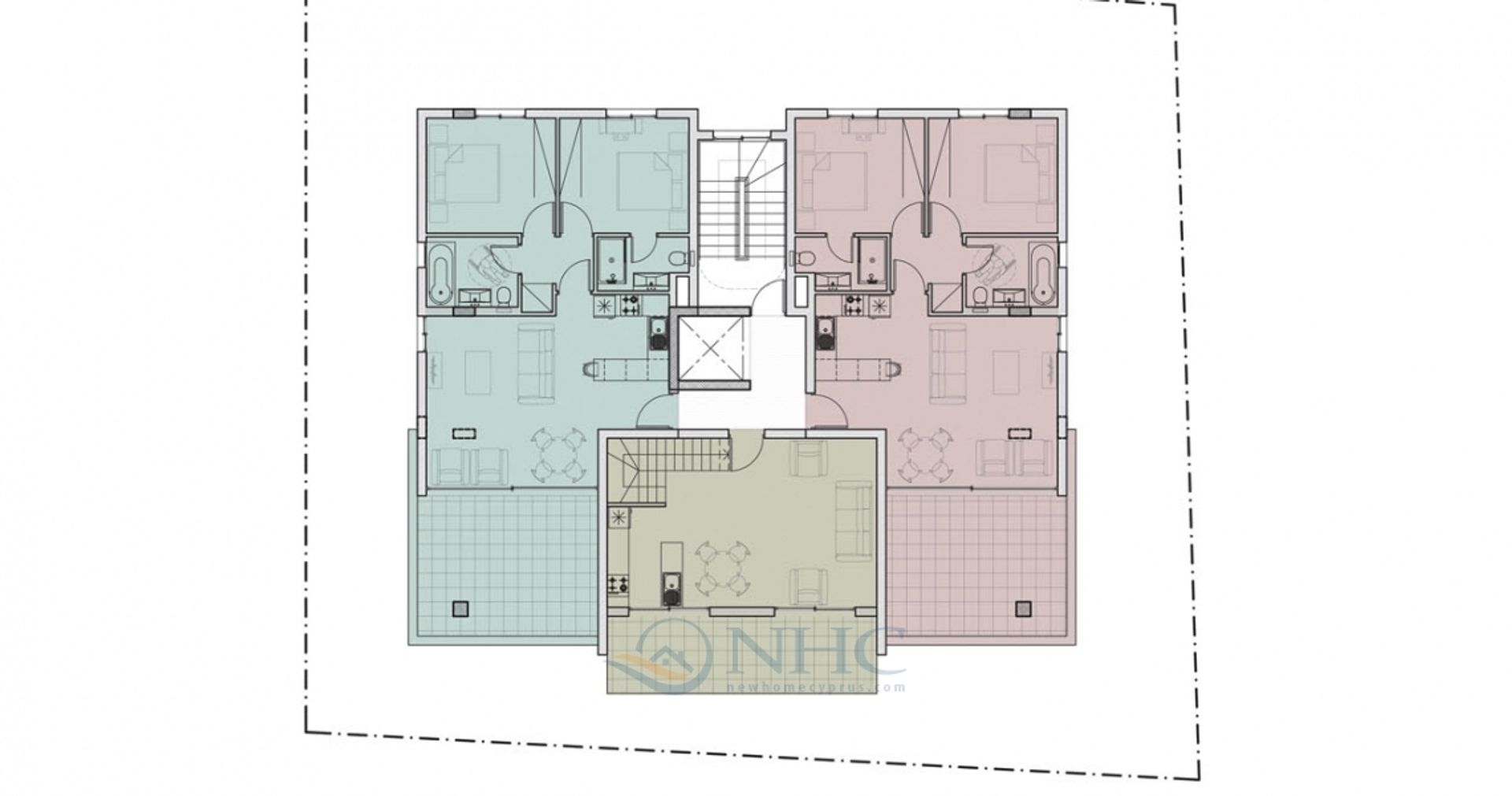 Condominium in Mesa Geitonia, Lemesos 11118843