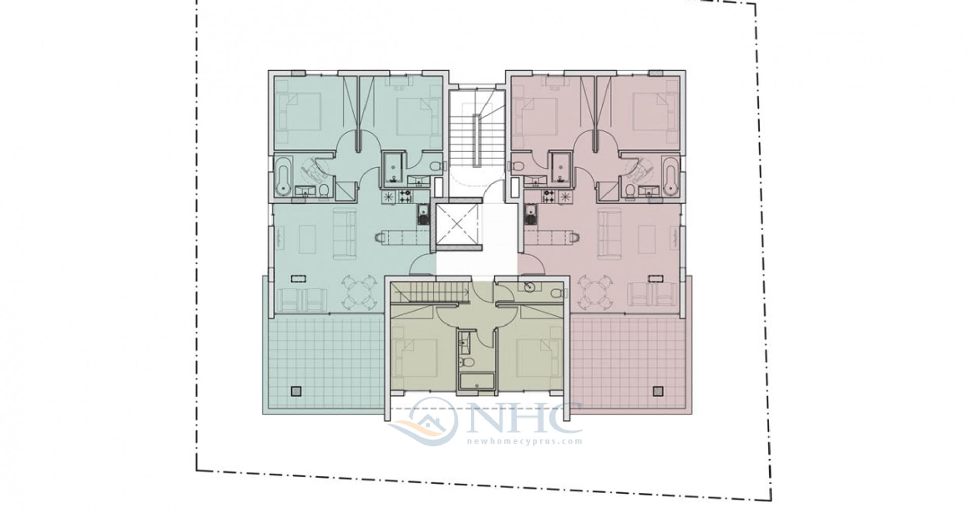 Condominium in Mesa Geitonia, Lemesos 11118843