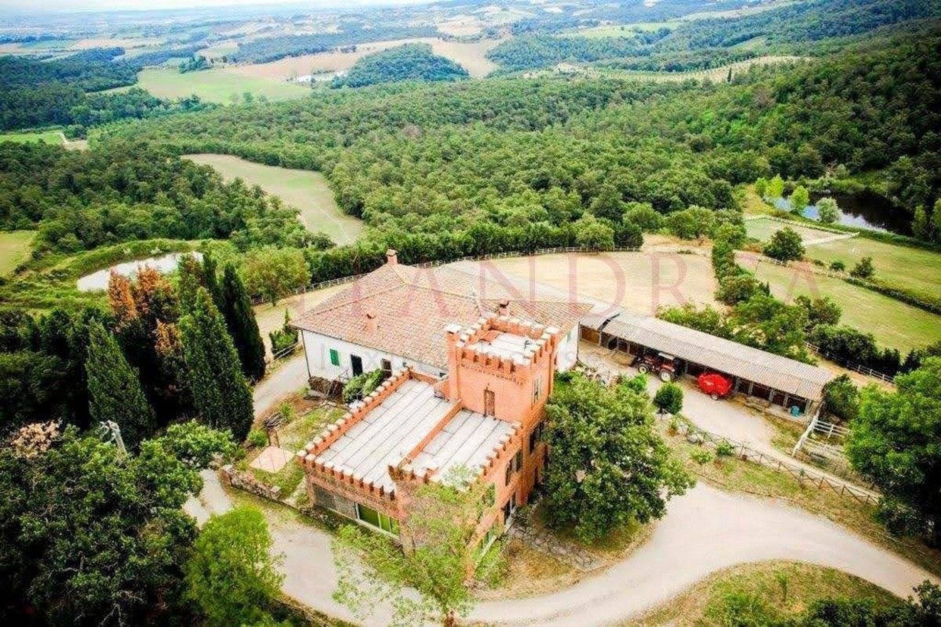 жилой дом в Trequanda, Toscana 11123786