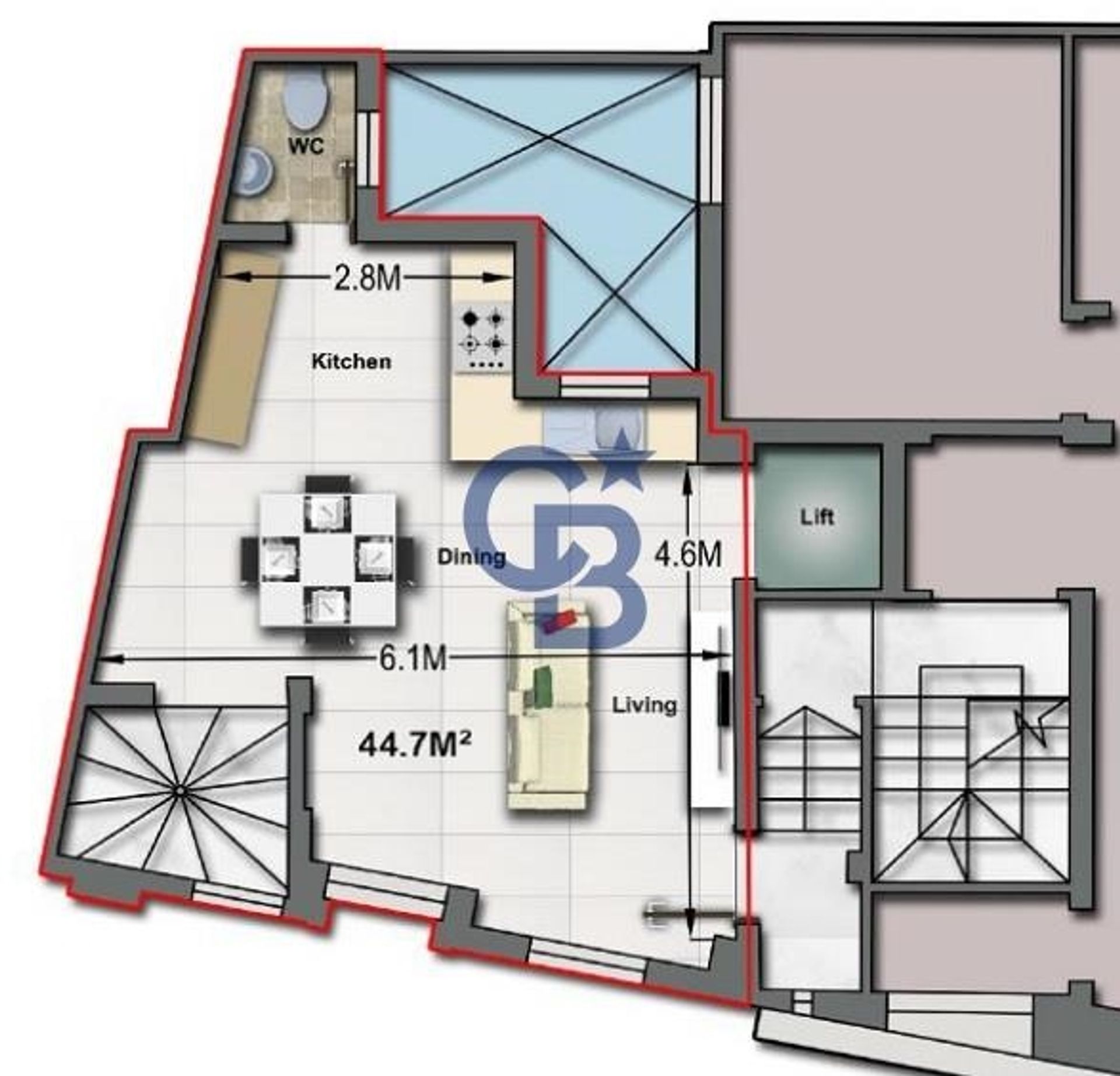 rumah dalam Sliema, Sliema 11126330