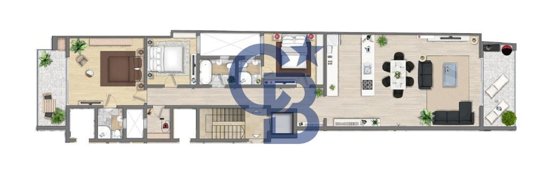 Osakehuoneisto sisään Senglea, Isla 11126634