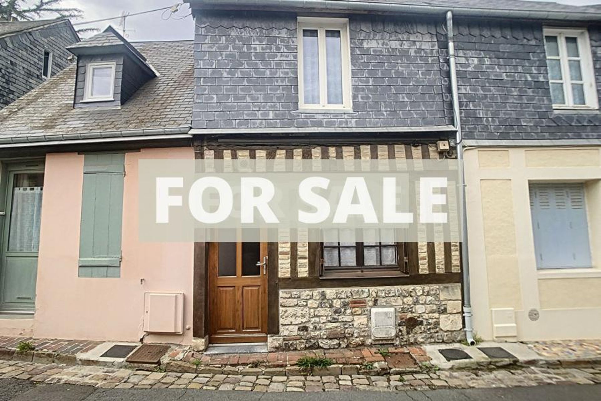 Huis in Honfleur, Normandië 11128842