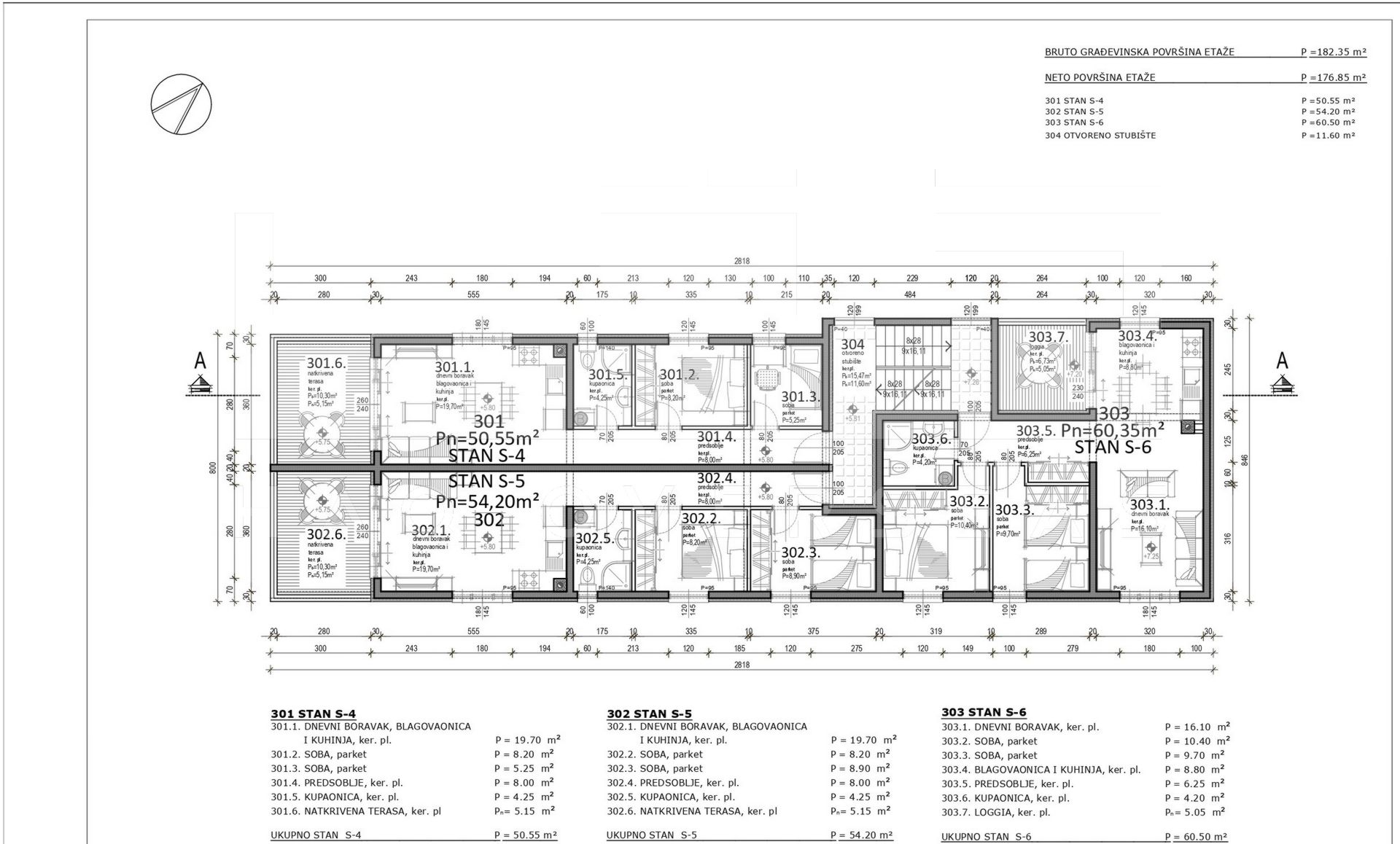 Condominium dans Mandre, Zadarska županija 11128887