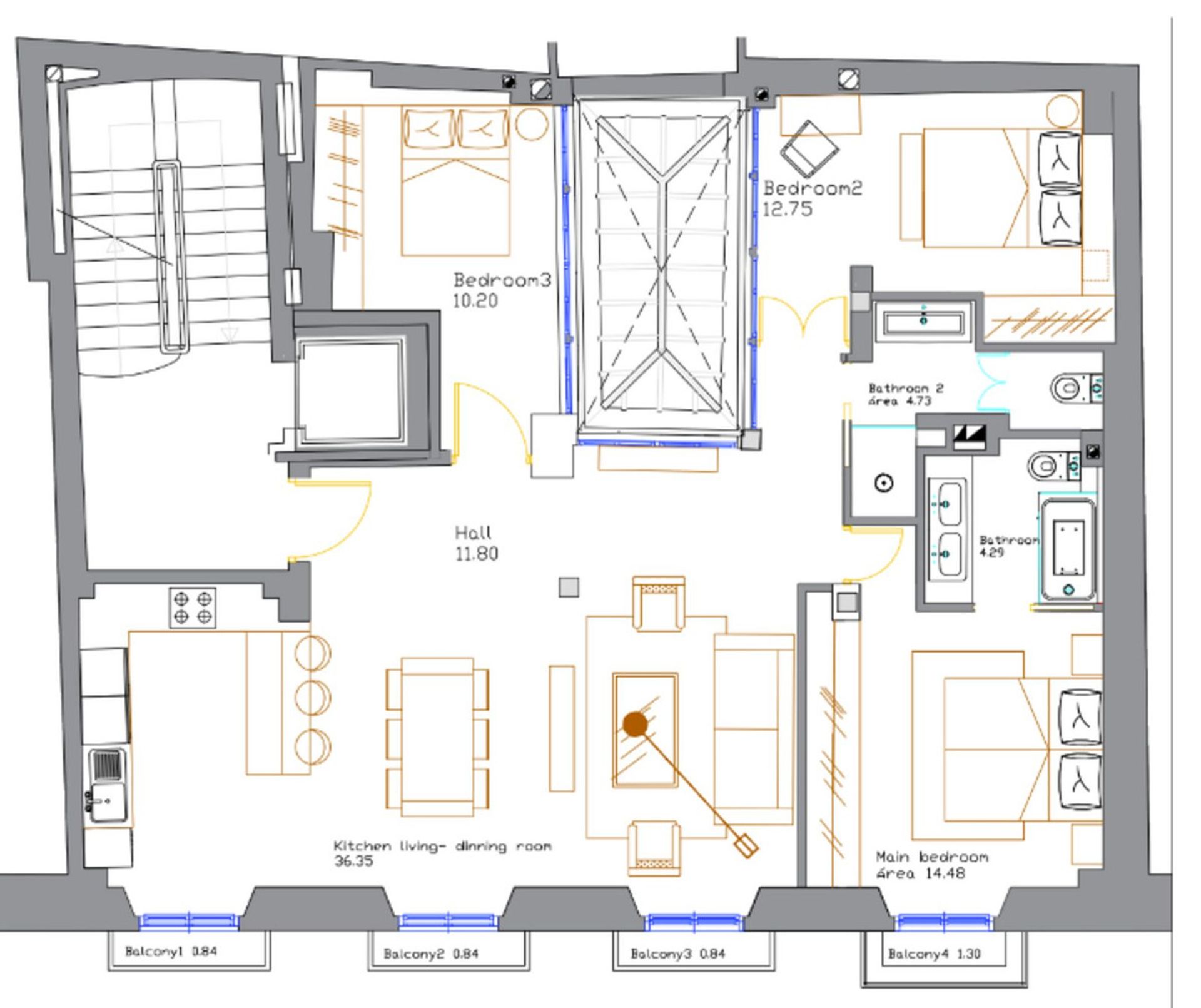 Kondominium dalam Malaga, Andalusia 11135804