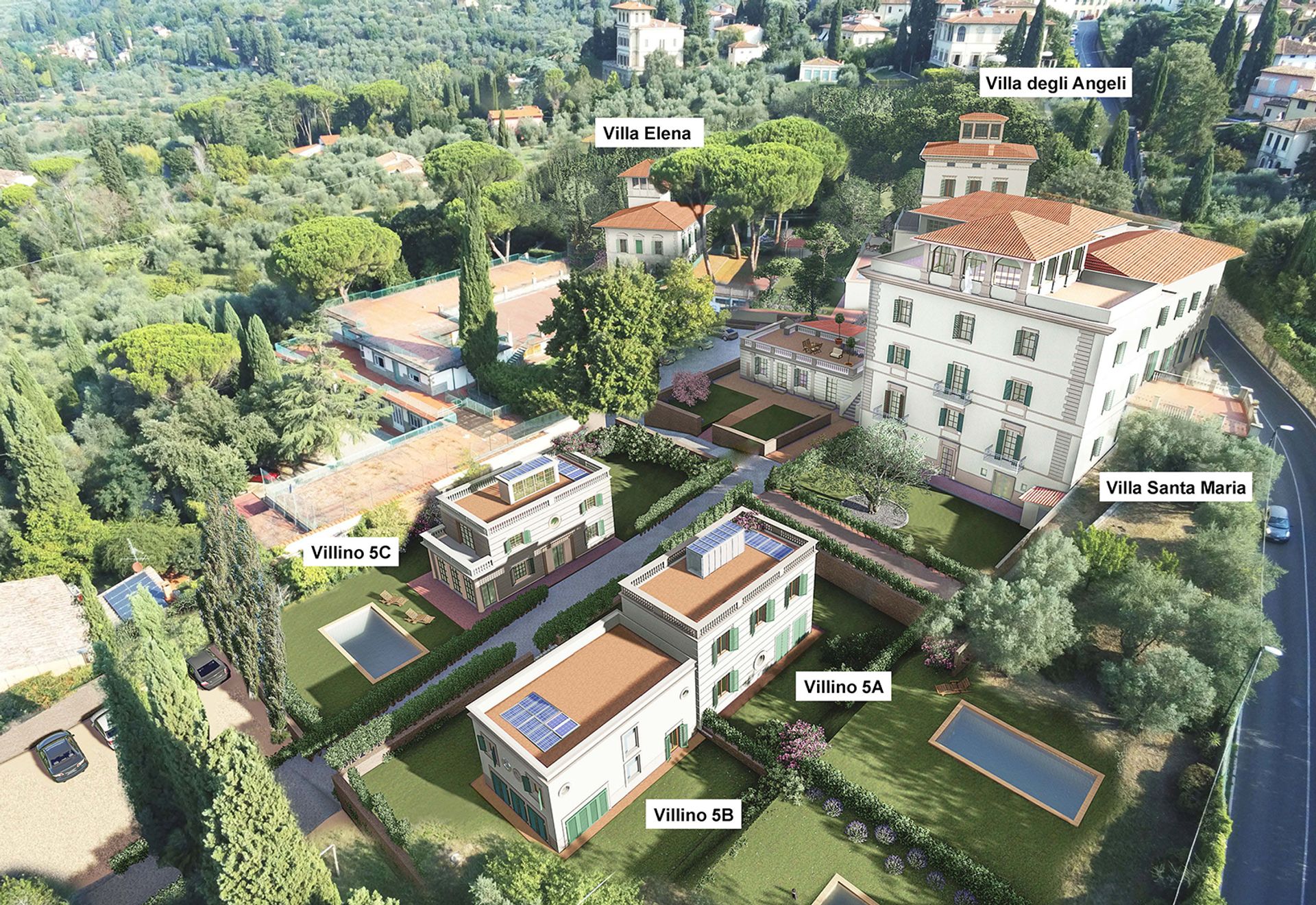 Condominium dans Settignano, Tuscany 11137118