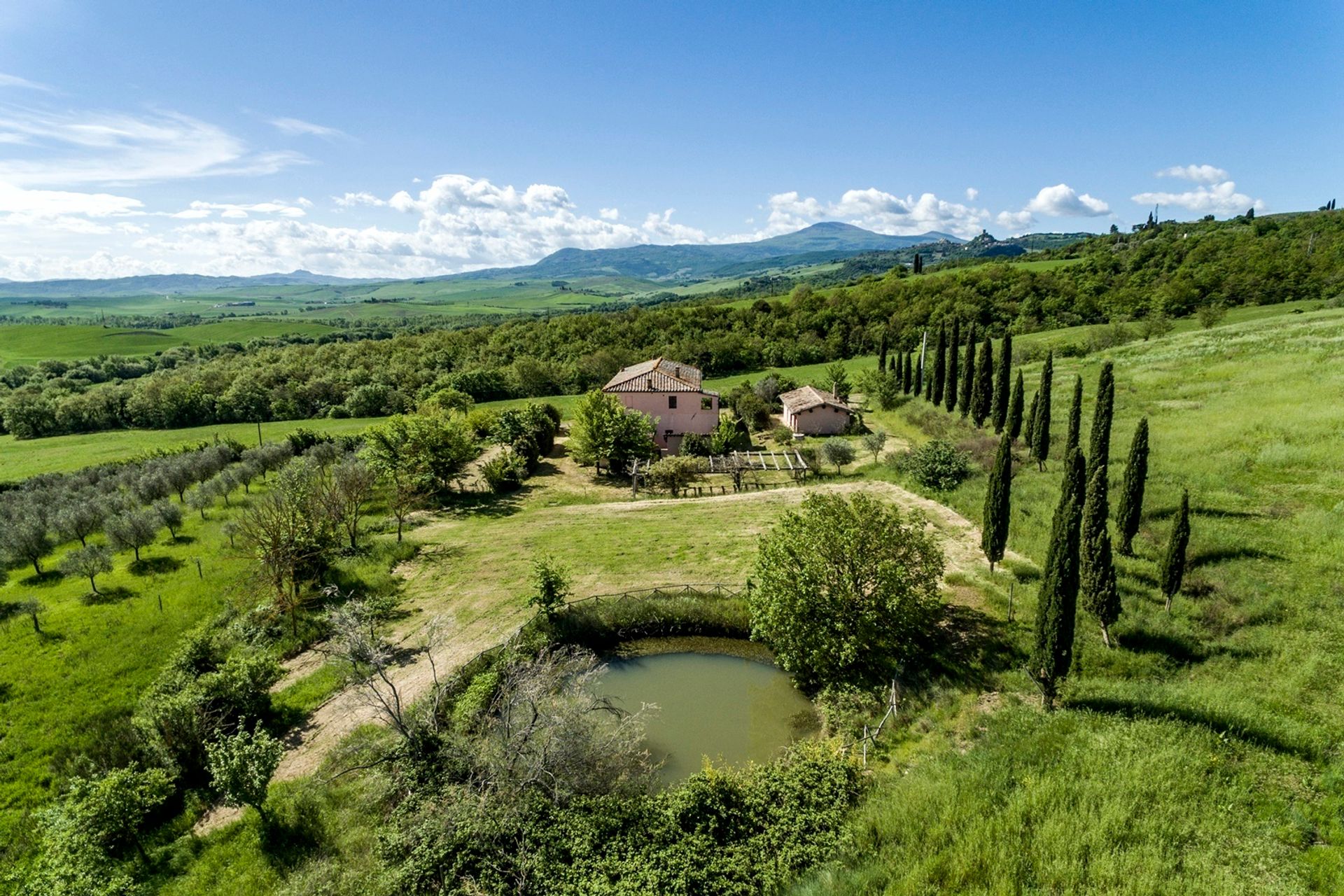 Dom w Bagno Vignoni, Toskania 11137611