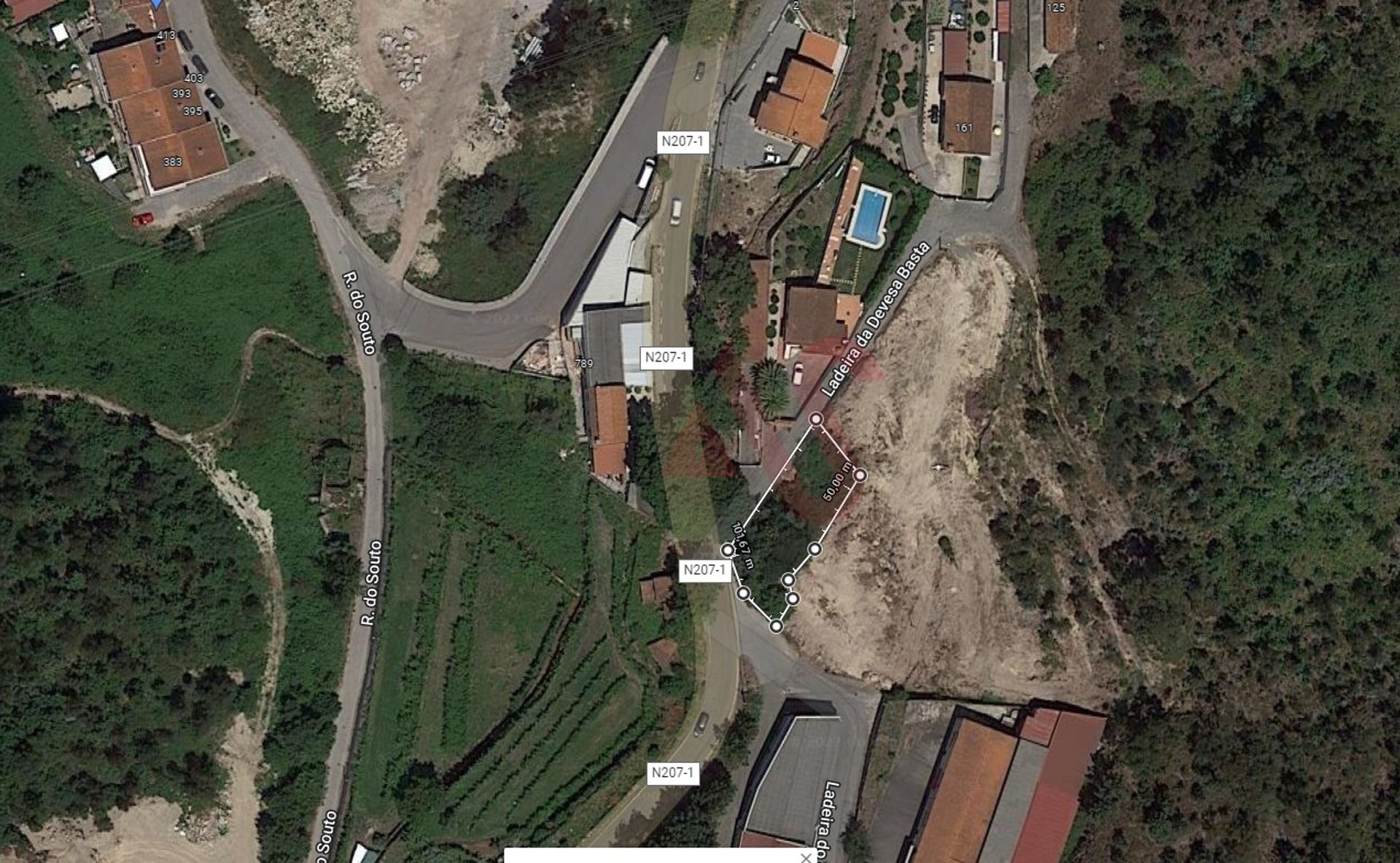 Land in Caldas de Vizela, Braga 11138700