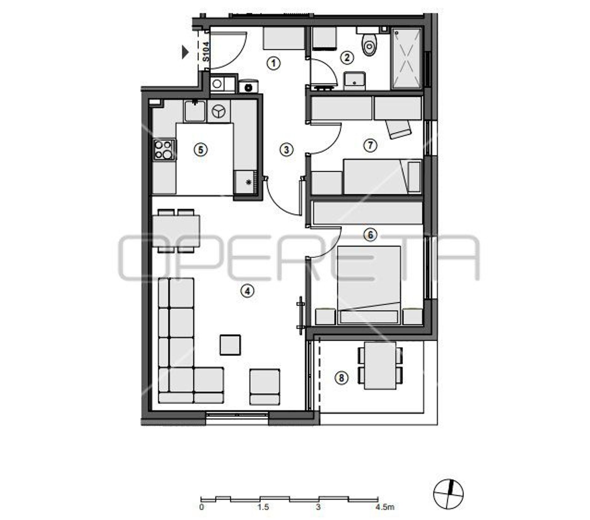 Condominium in Stenjevec, Zagreb, Grad 11145844