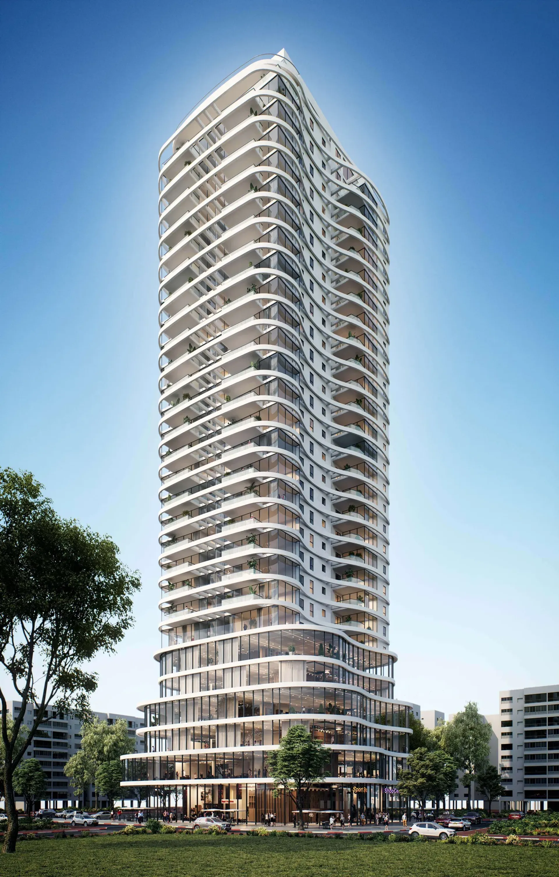 Condominium dans Netanya, Central 11145992