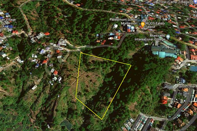 Land in Camp Seven, Baguio 11153867
